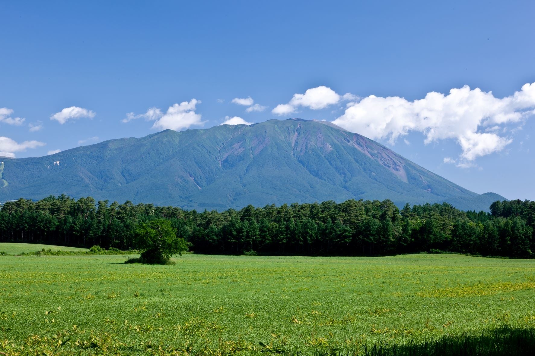 岩手山は秀麗なスタイルから「南部富士」とも呼ばれ、変化に富んだ登山コースが数多くあります