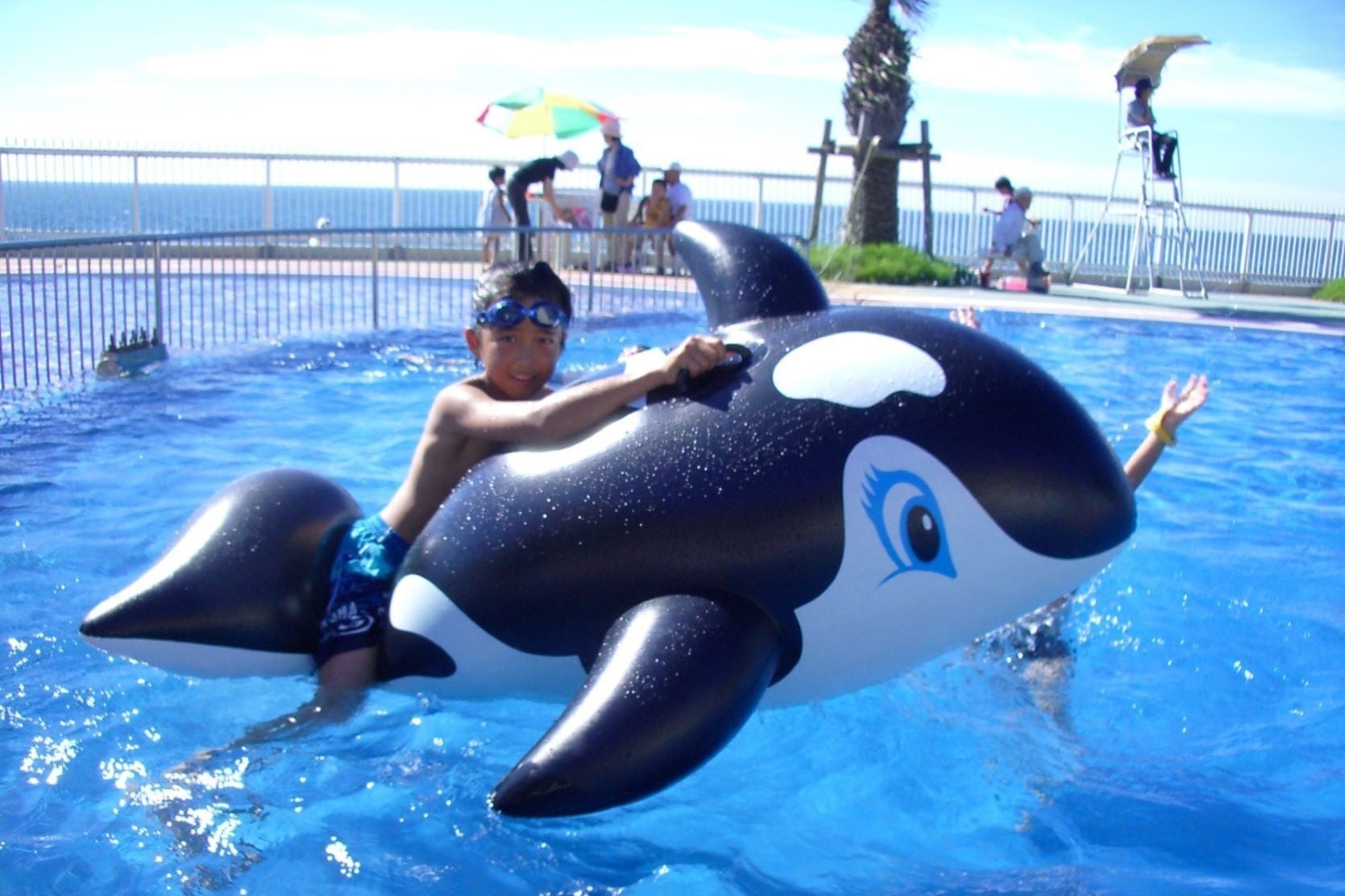 ＃パシャパシャ　休暇村志賀島プール