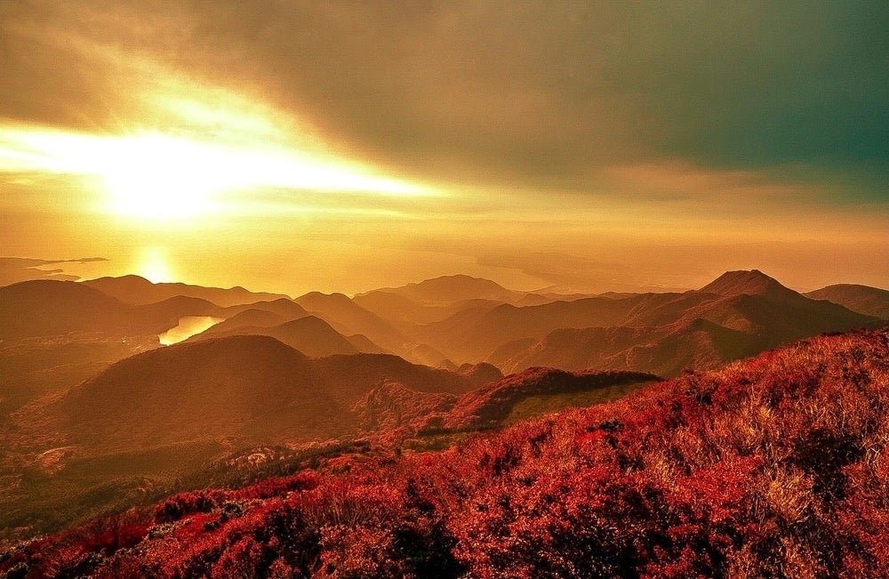 2021年度入賞作品「この旅の1枚部門」アサヒビール賞 陽に染まる遠い景色達。/aki_06261949