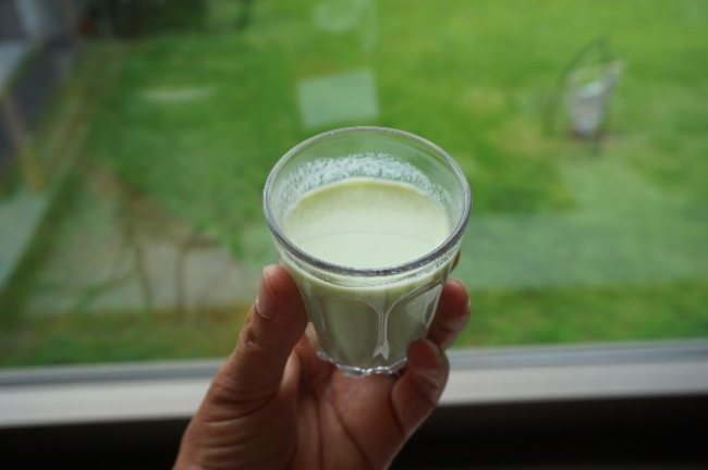 料理長オリジナル「キャベツの冷製スープ」も美味