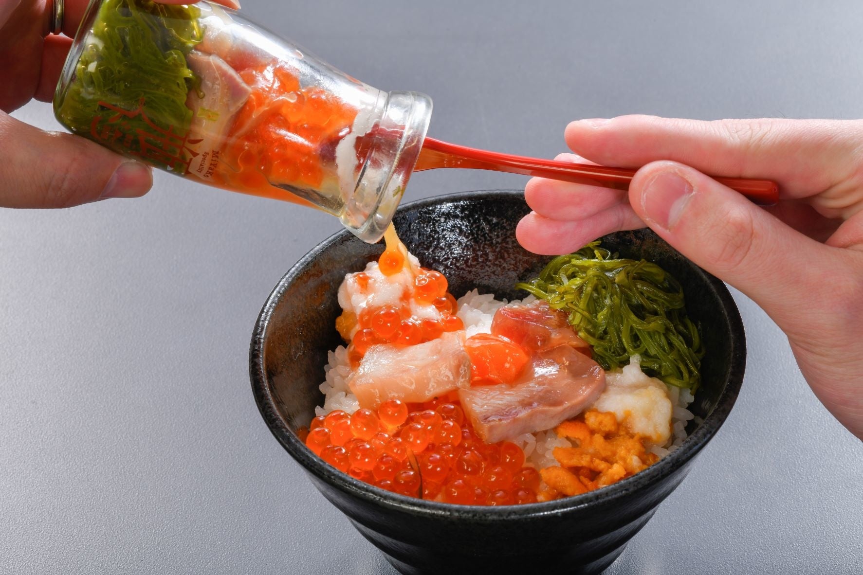 宮古市の新ご当地グルメ「瓶ドン」は朝食でご提供しています