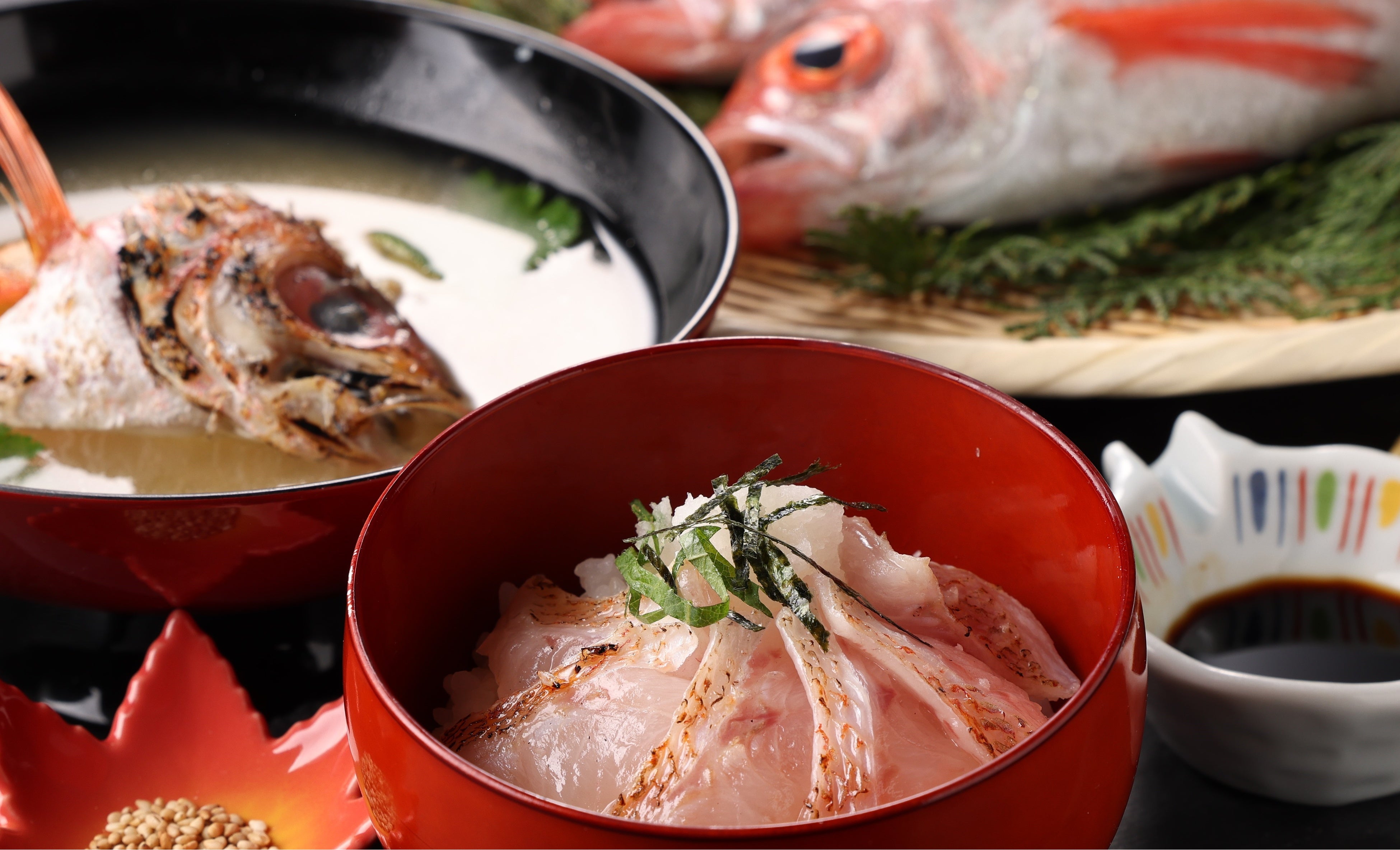 高級魚のどぐろ丼付きプレミアム高原ビュッフェ