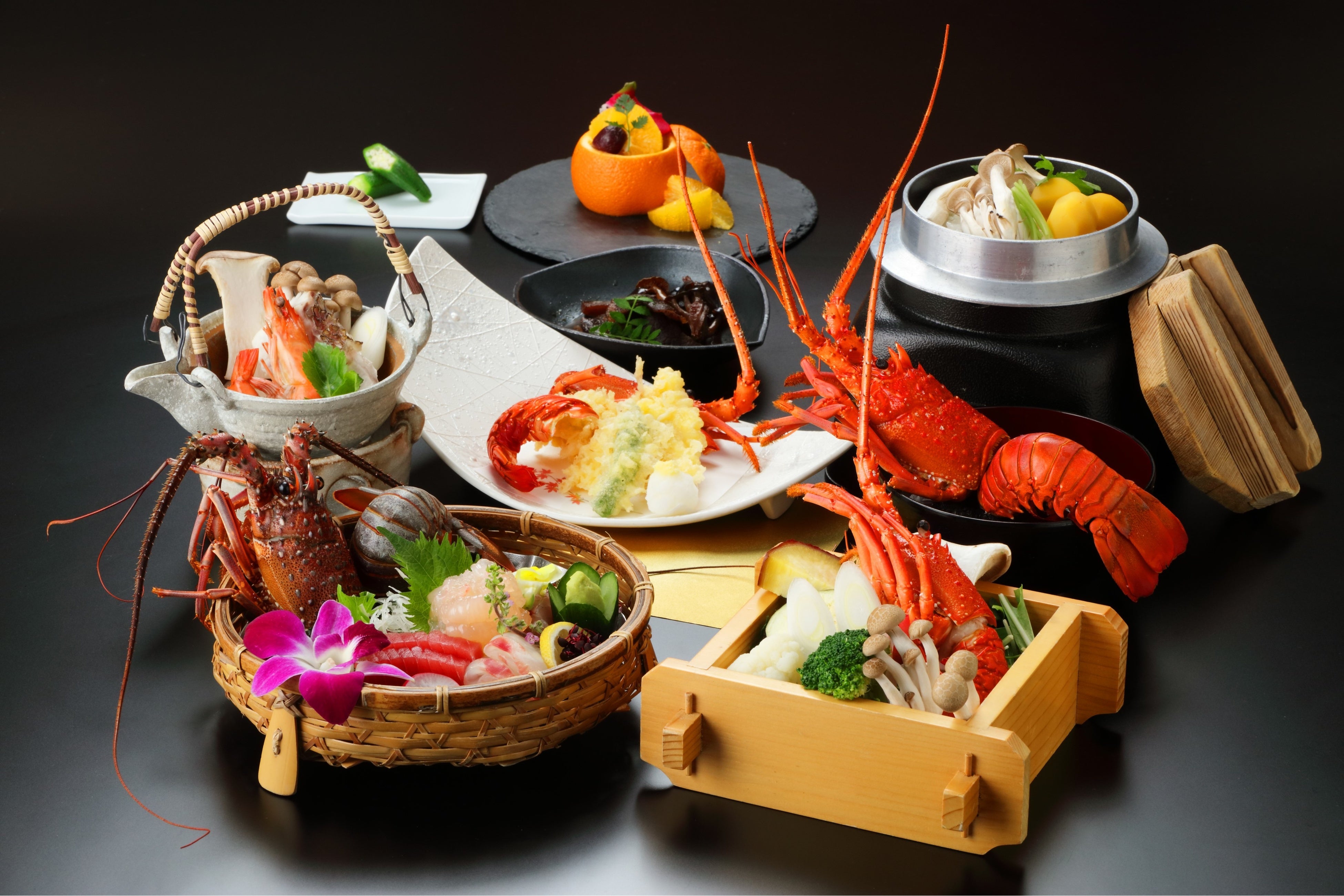 秋の鹿児島・伊勢海老づくし