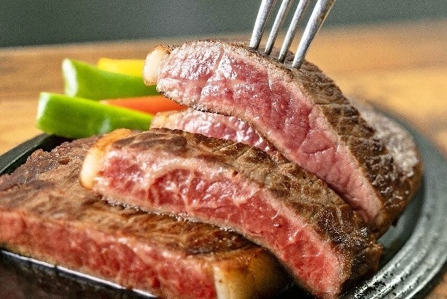 焼きたての広島牛ステーキが人気です