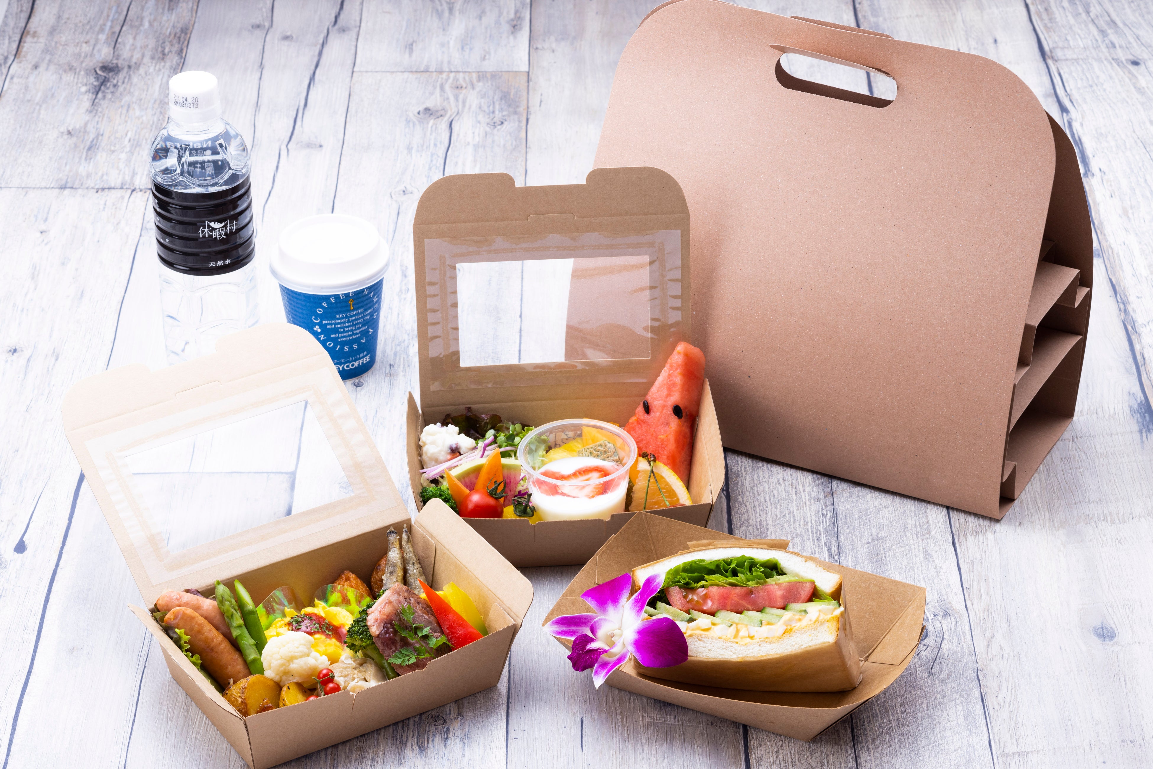 お部屋でもお召し上がりいただけるモーニングボックス