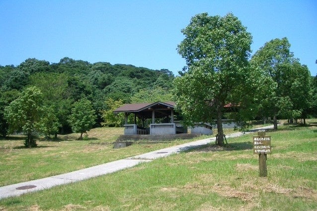 旧「休暇村雲仙」のキャンプ場　フリーテントサイトエリア
