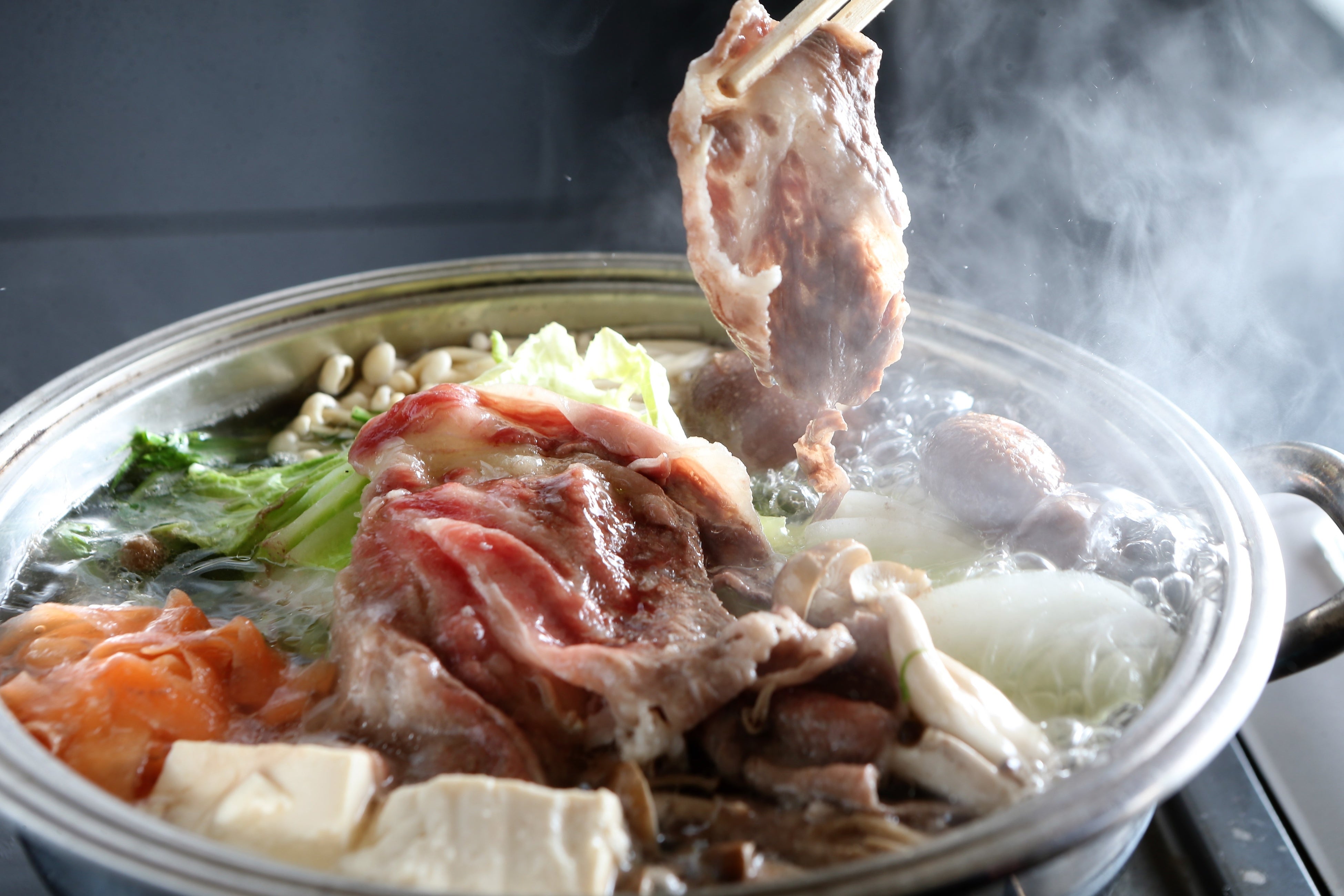 鳥取和牛のしゃぶしゃぶ