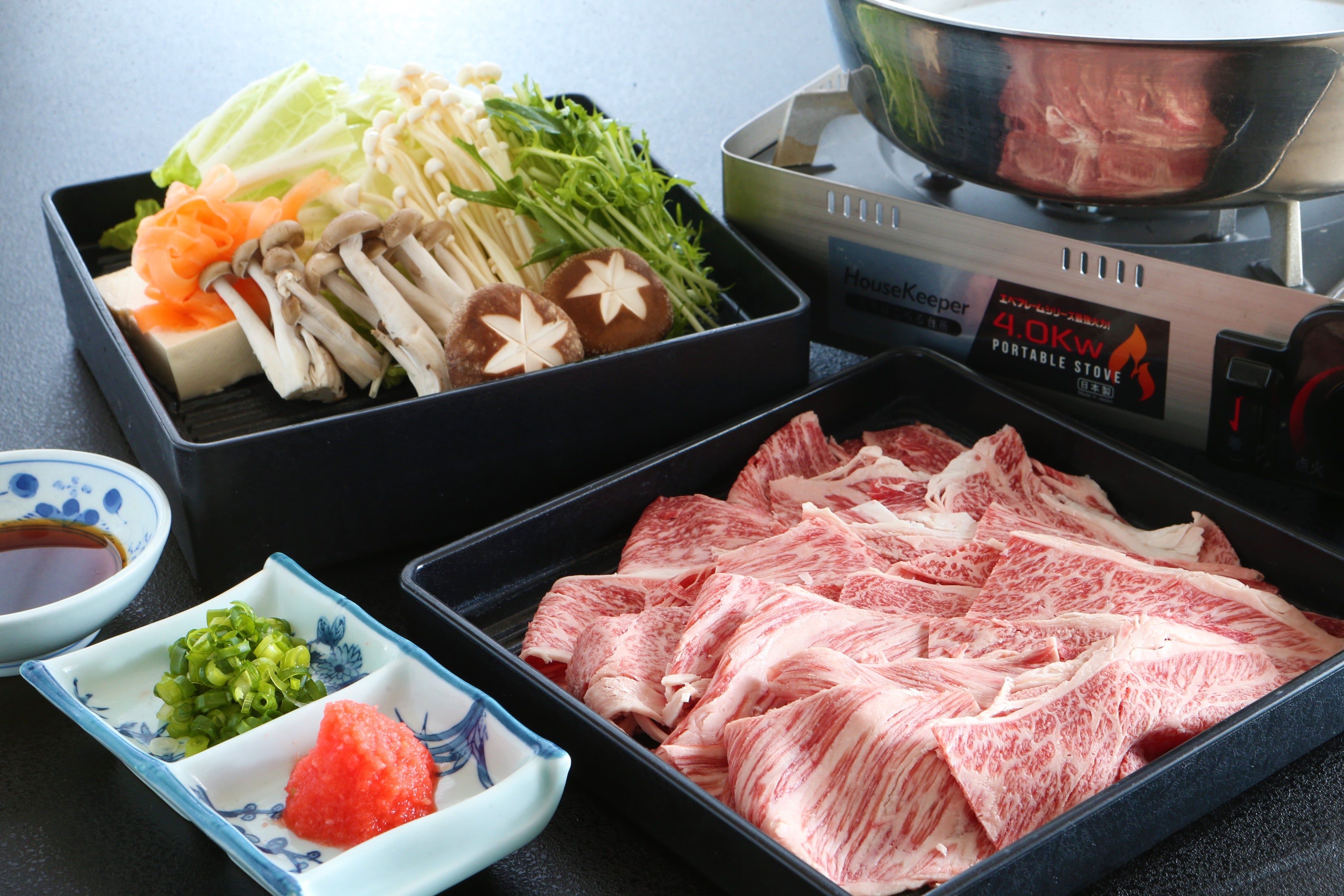 鳥取和牛のしゃぶしゃぶ