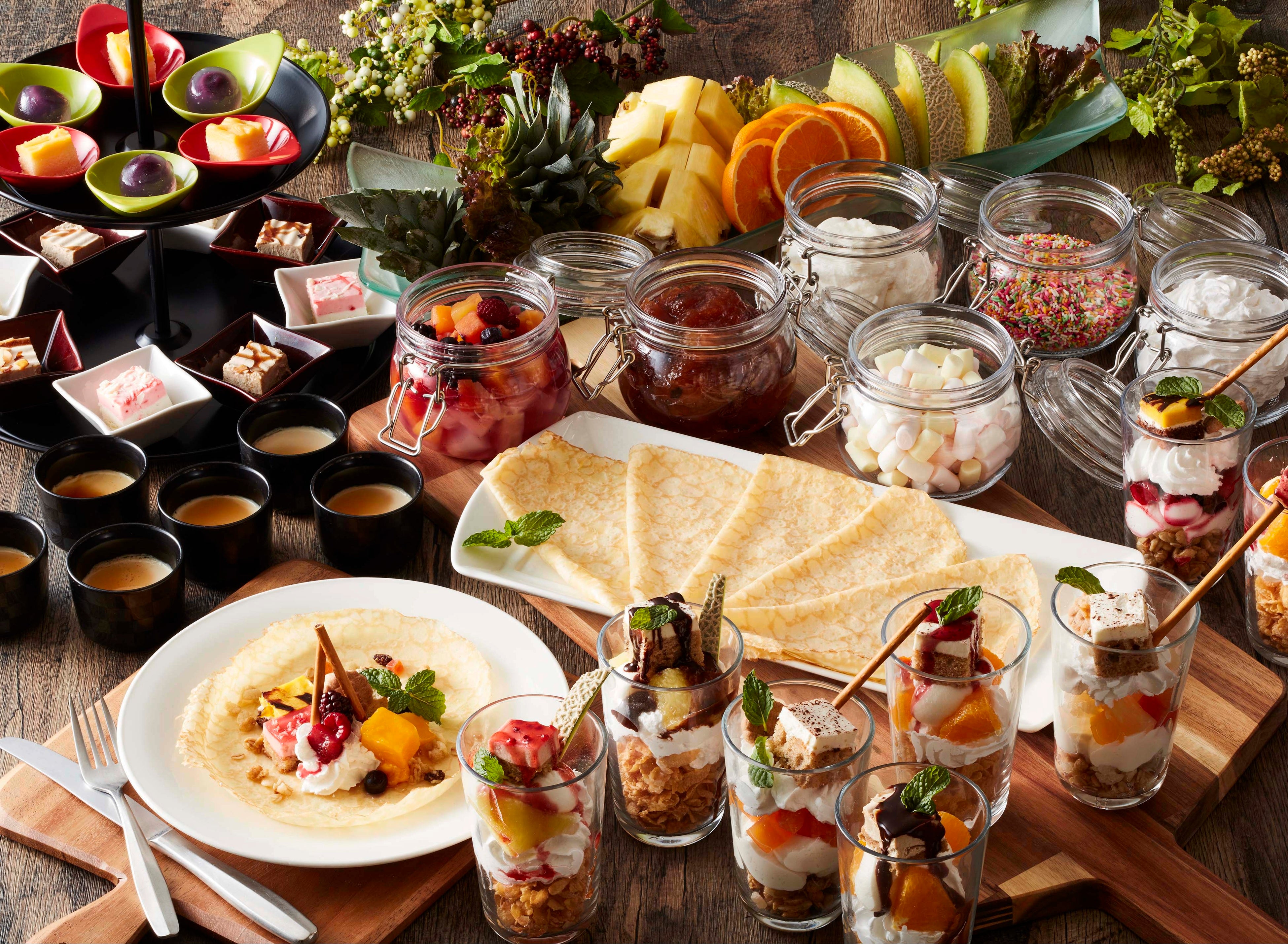 クレープ＆パフェ