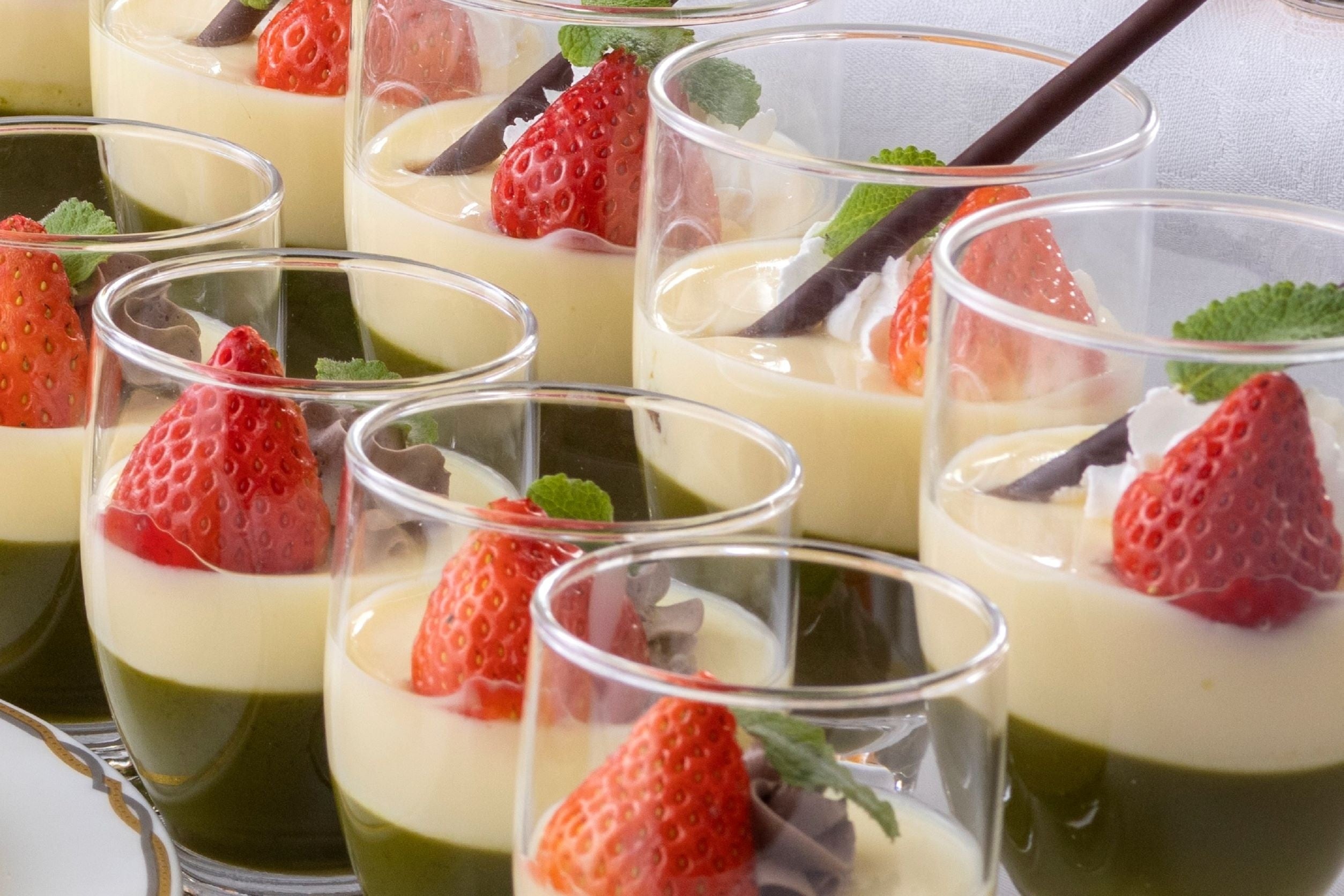 日帰りランチにもイチゴのデザートが付きます