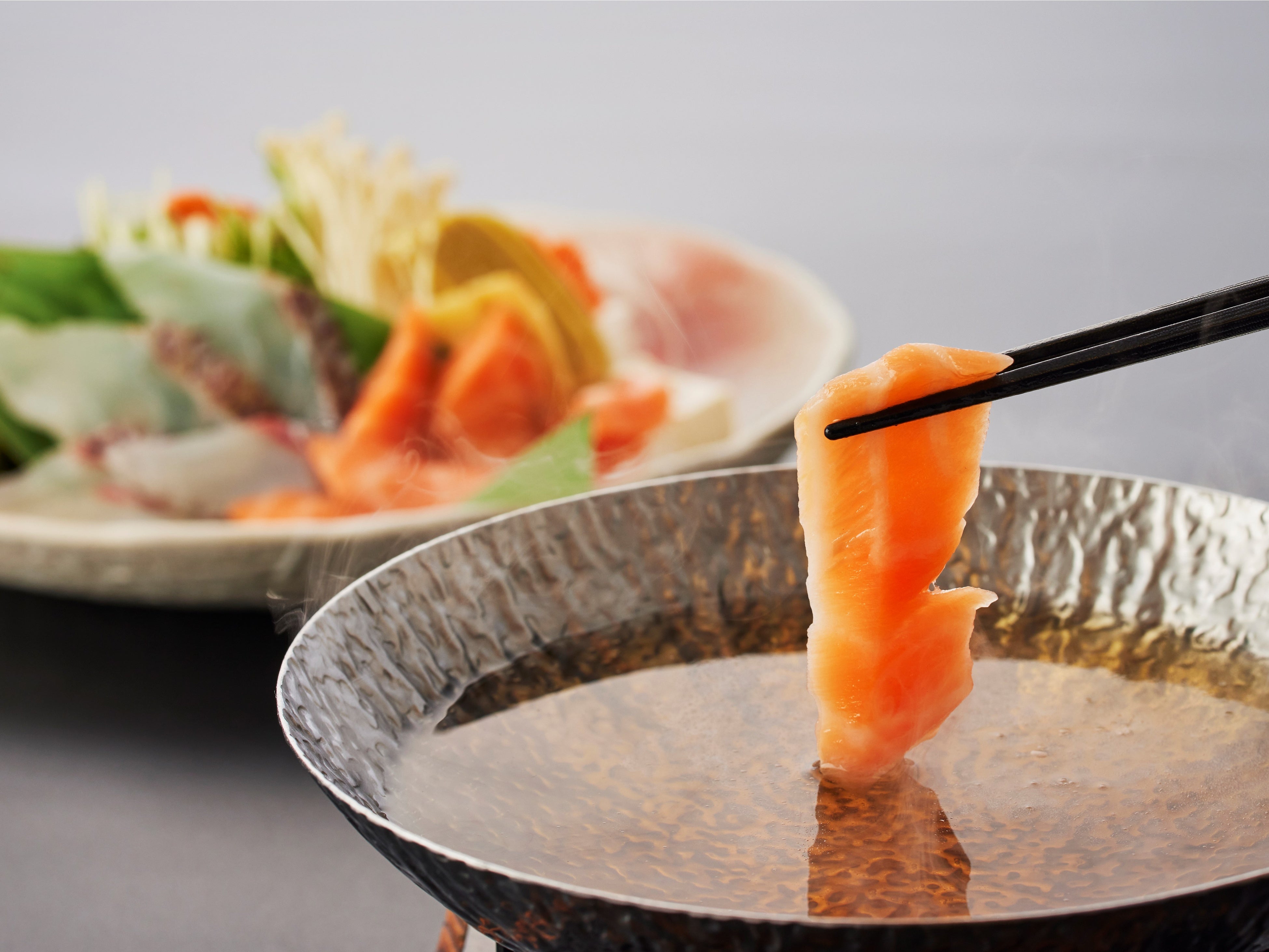 サクラマスのしゃぶしゃぶ