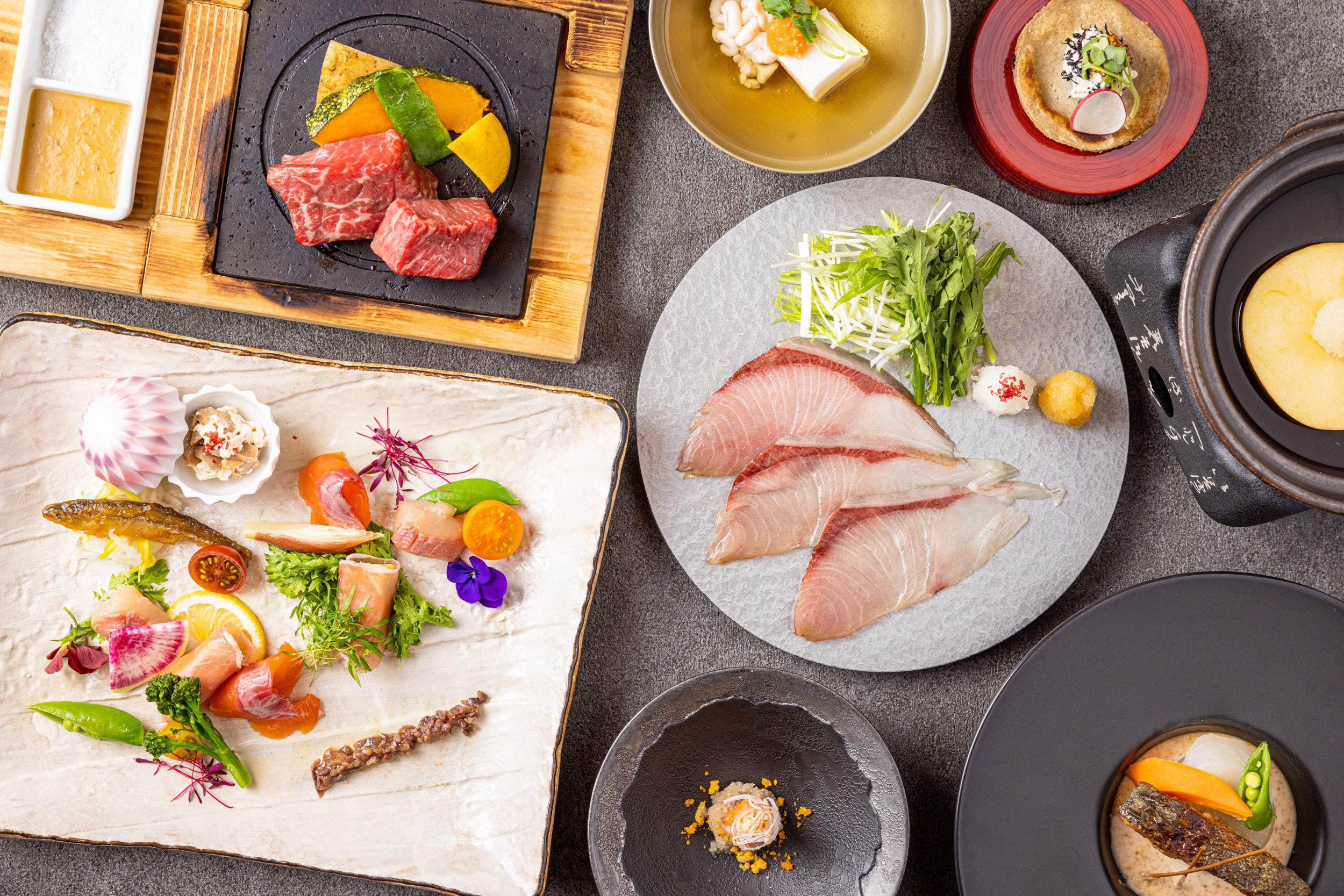 夏の味覚　安曇野里山会席