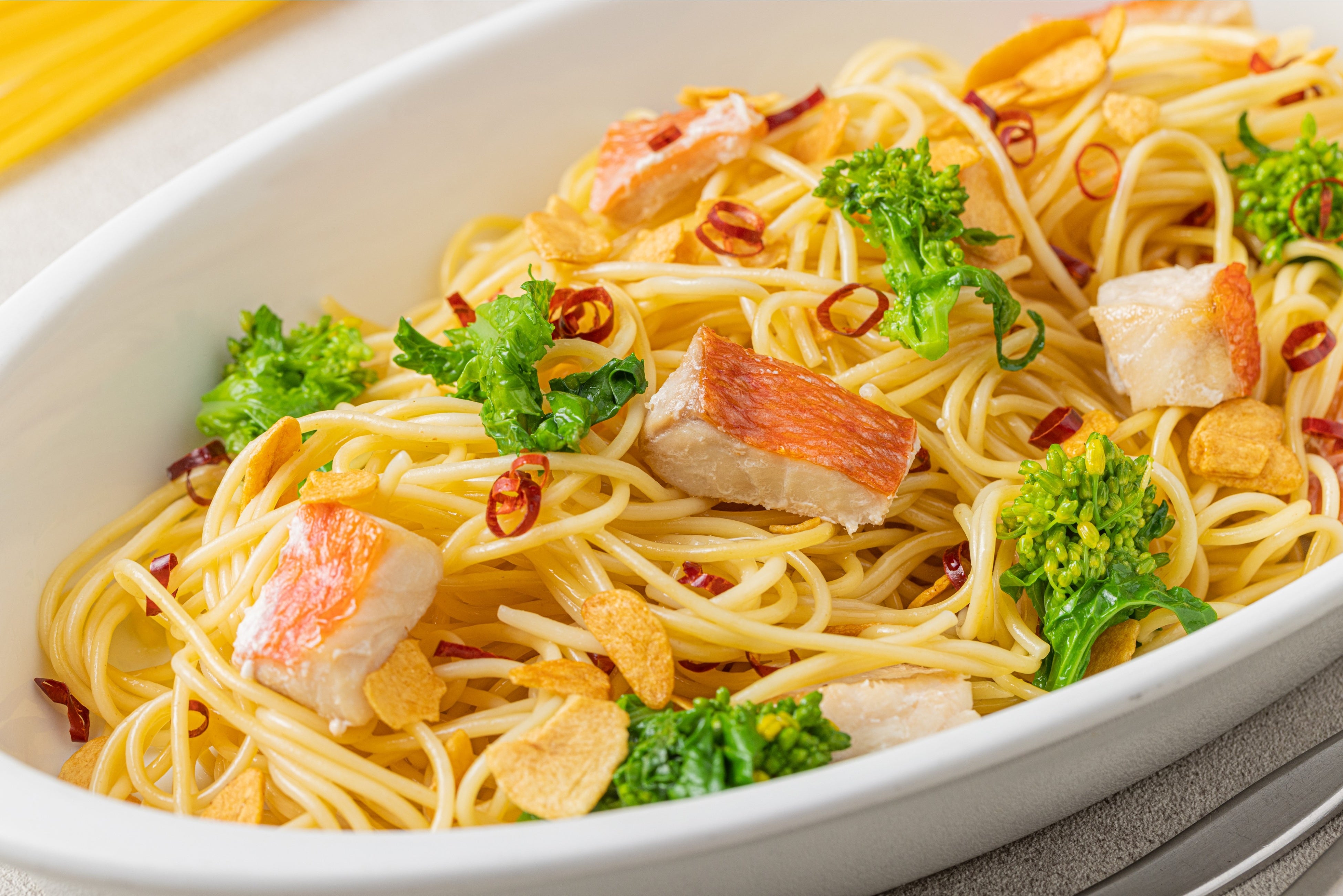 金目鯛のパスタ