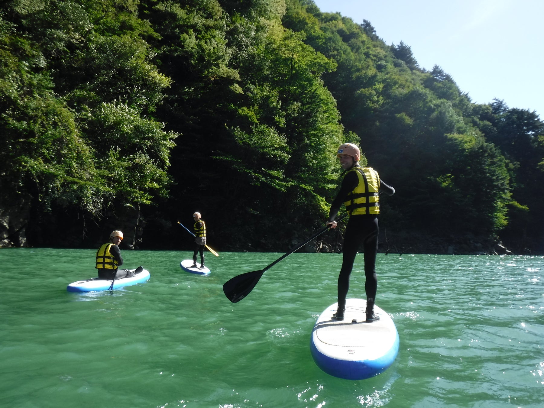 水上体験「SUP」