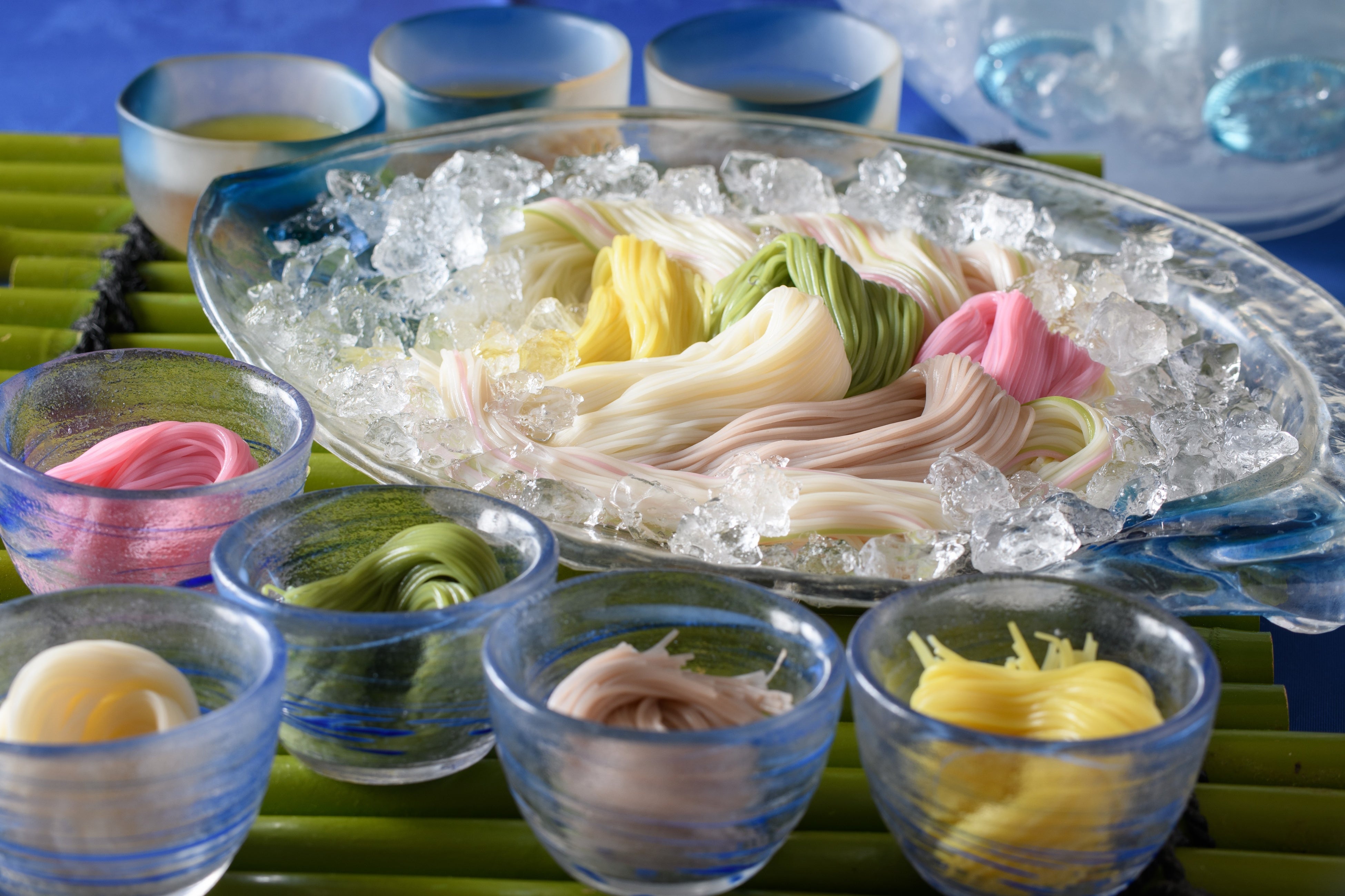 松山名物 五色そうめん