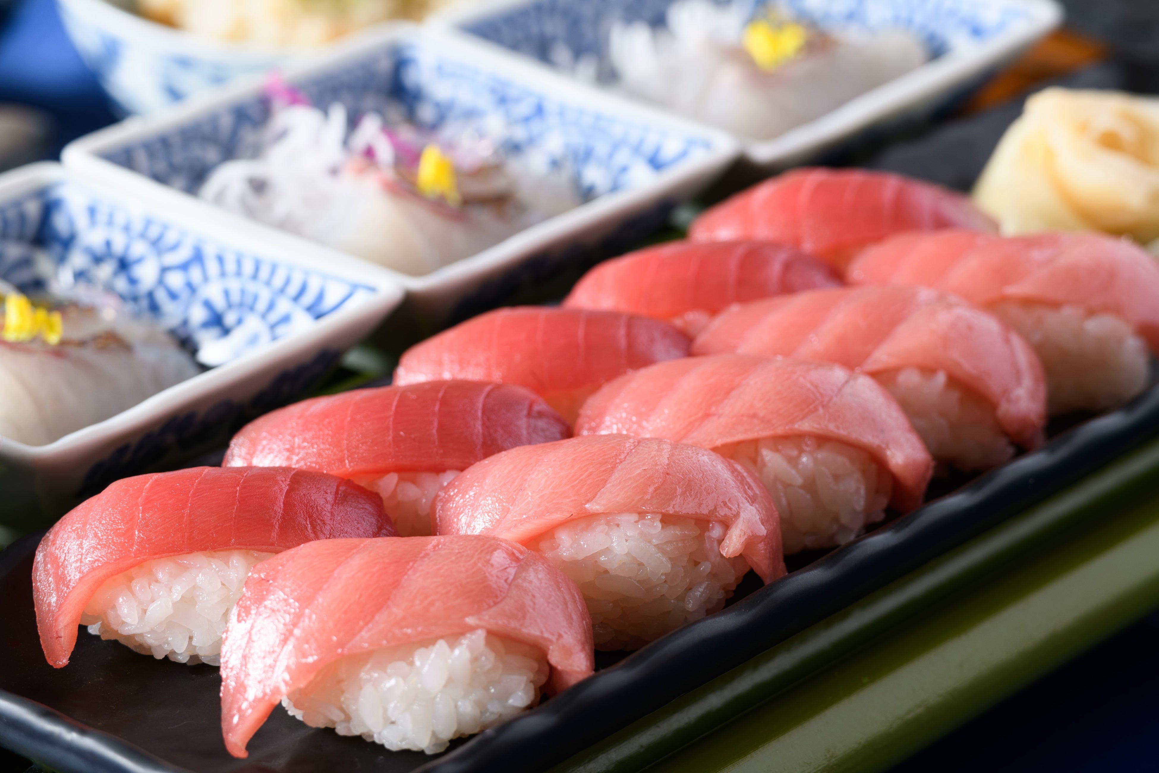 だてまぐろの握り寿司