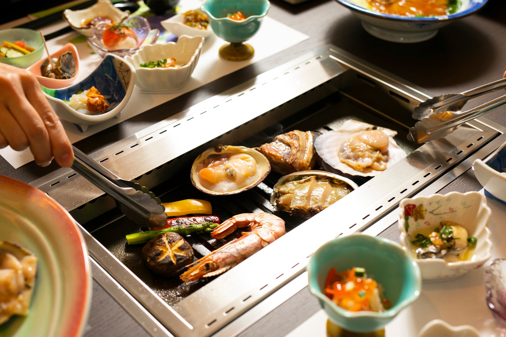 浜焼き会席(イメージ)