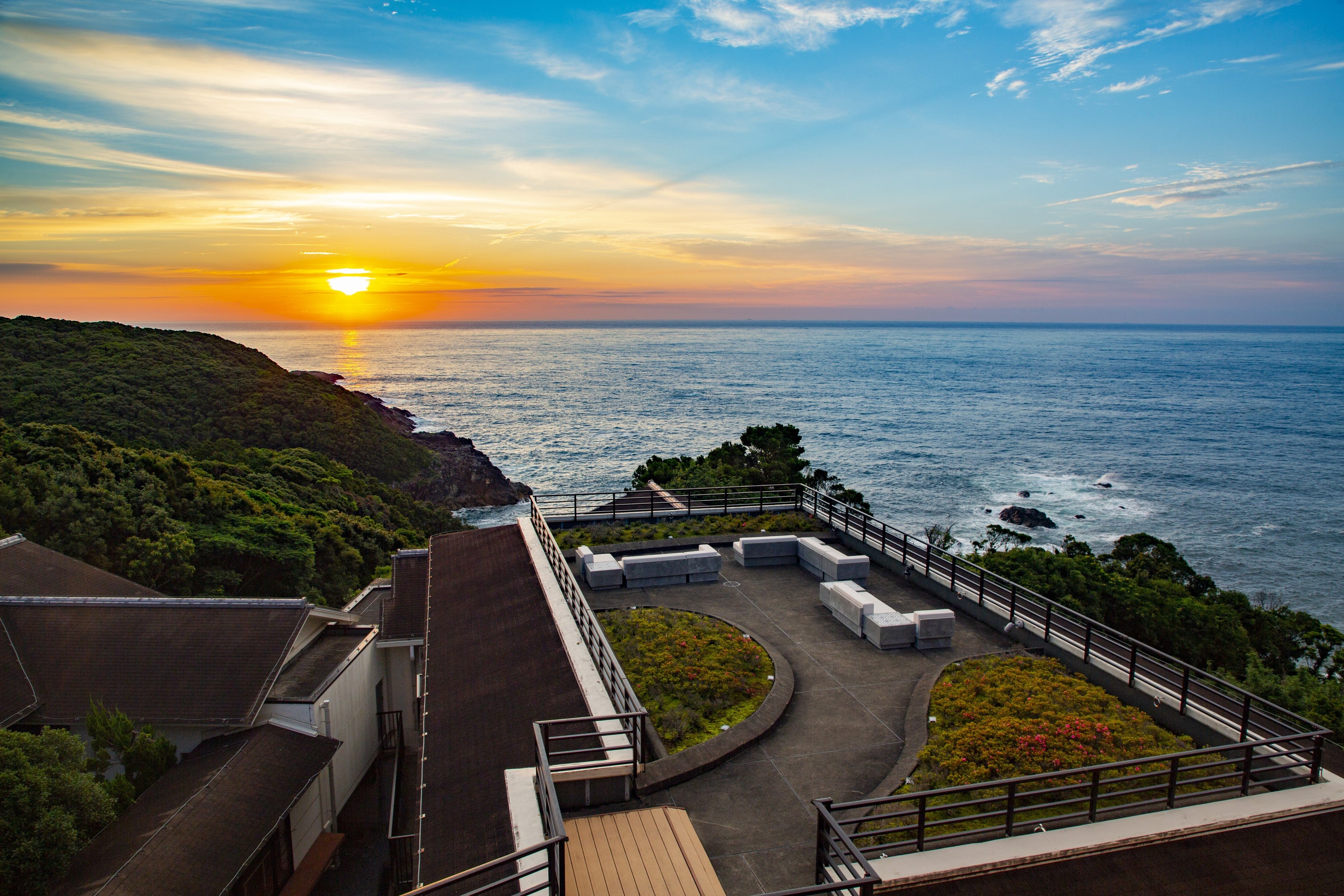 空と海のテラス