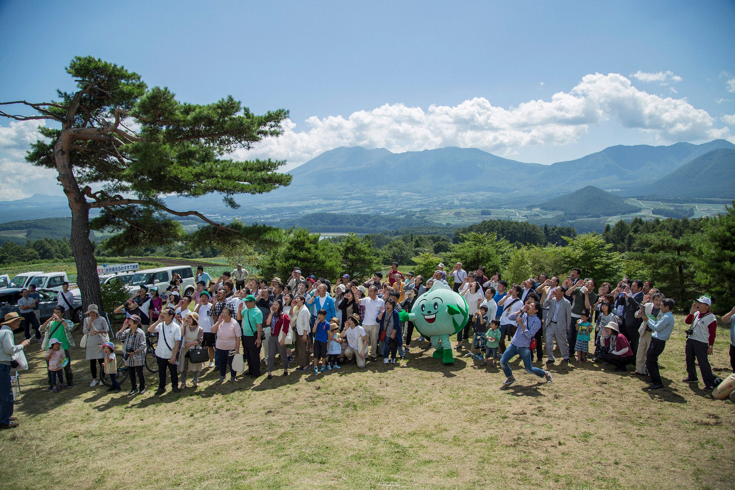 キャベチュー開催前の集合叫び