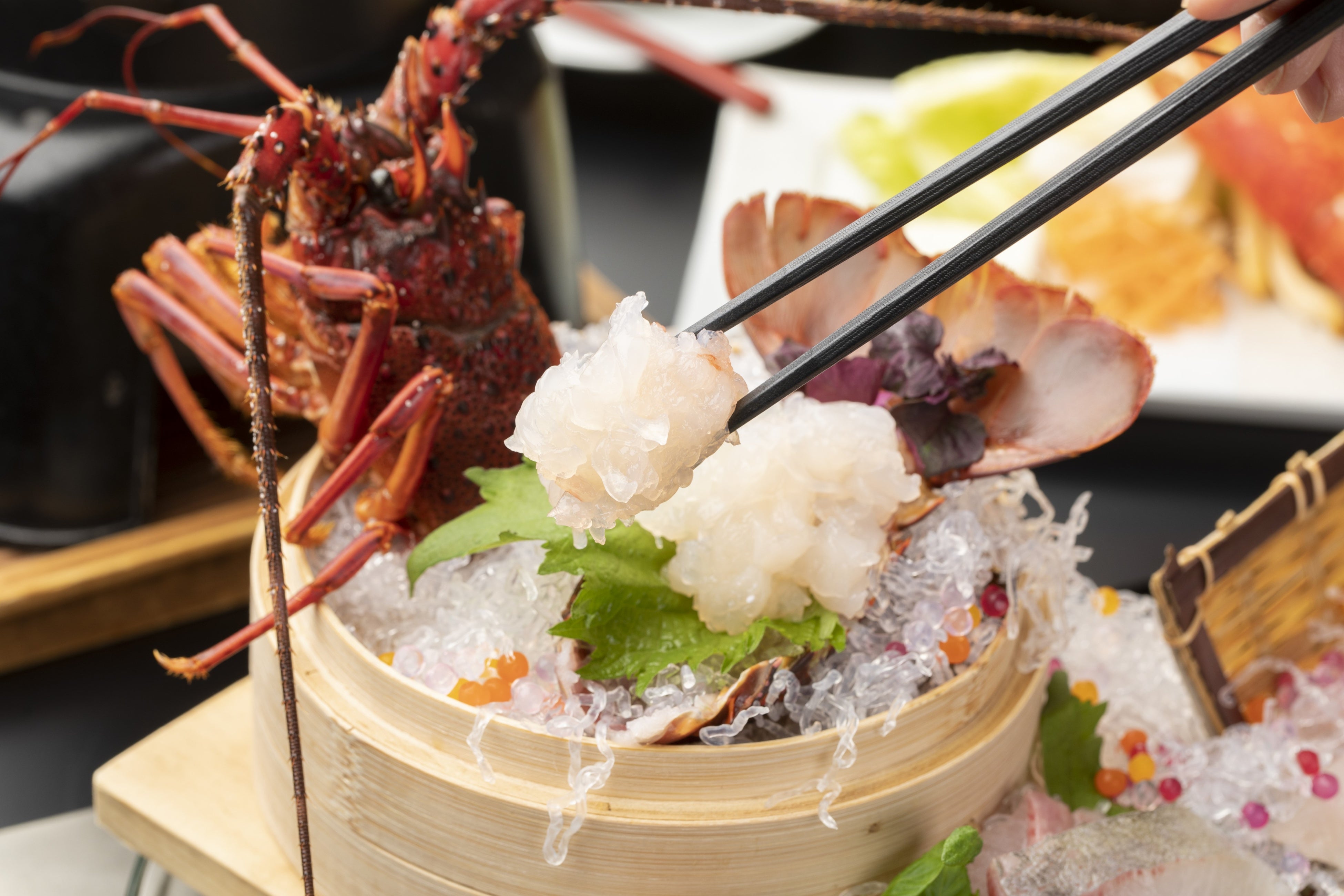 伊勢海老姿造り