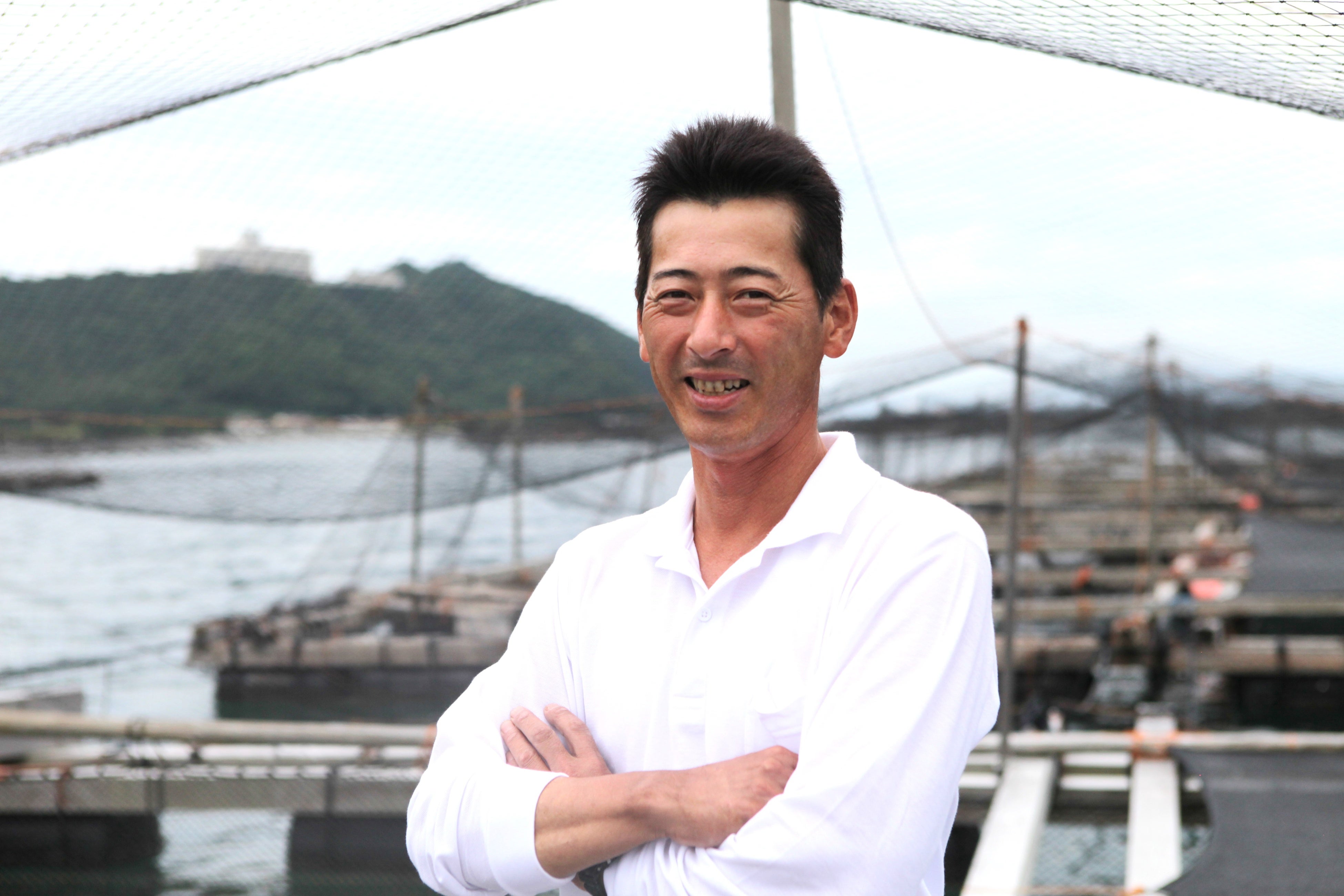 福良漁業協同組合組合長　前田若男さん