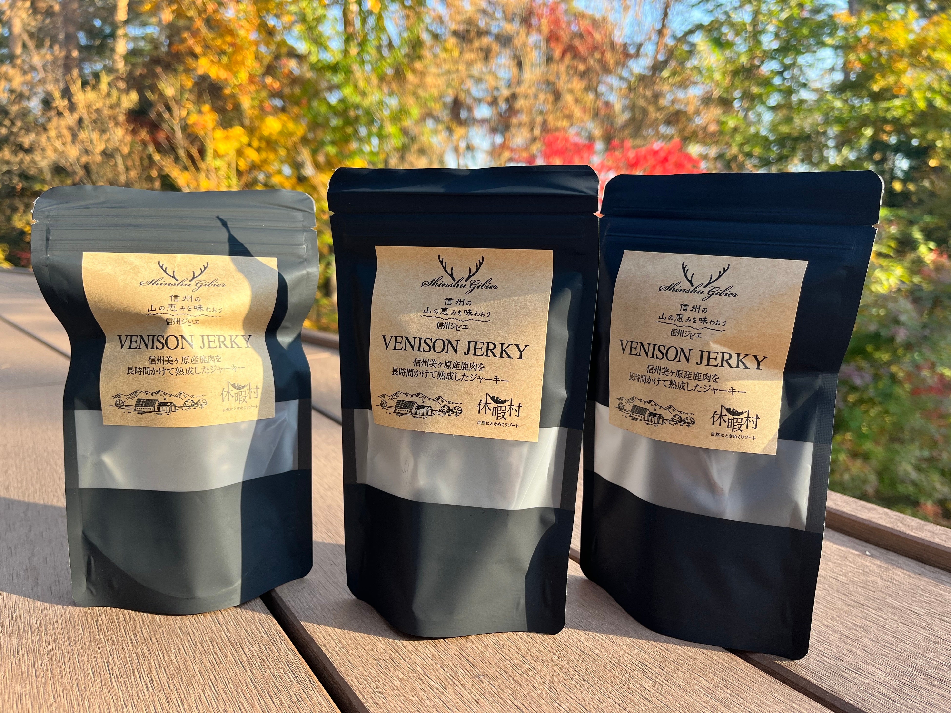 美ヶ原産鹿肉のオリジナルジャーキー