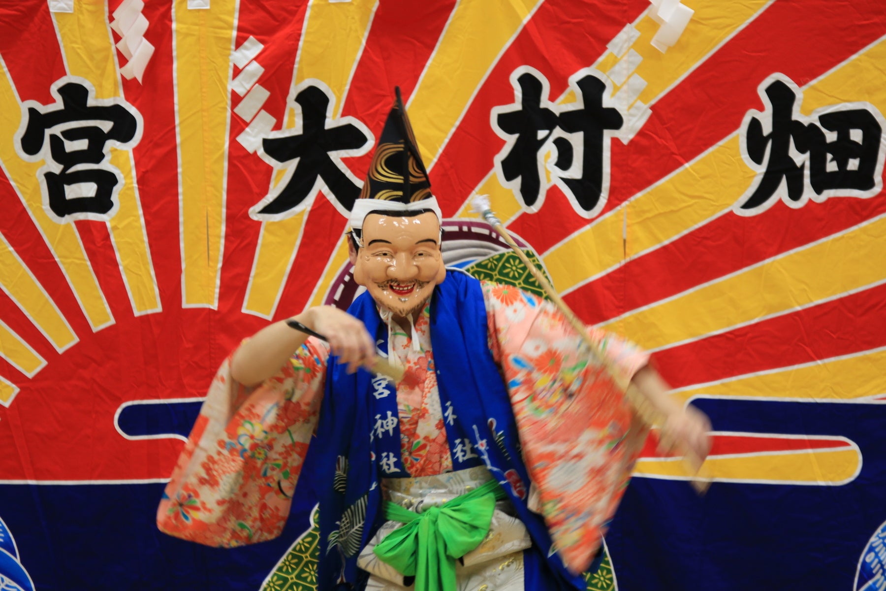 大宮権現の獅子頭を奉じ、人々の健康と厄介払いの願いが込められている大宮神楽 岩手県の無形民俗文化財に指定されています