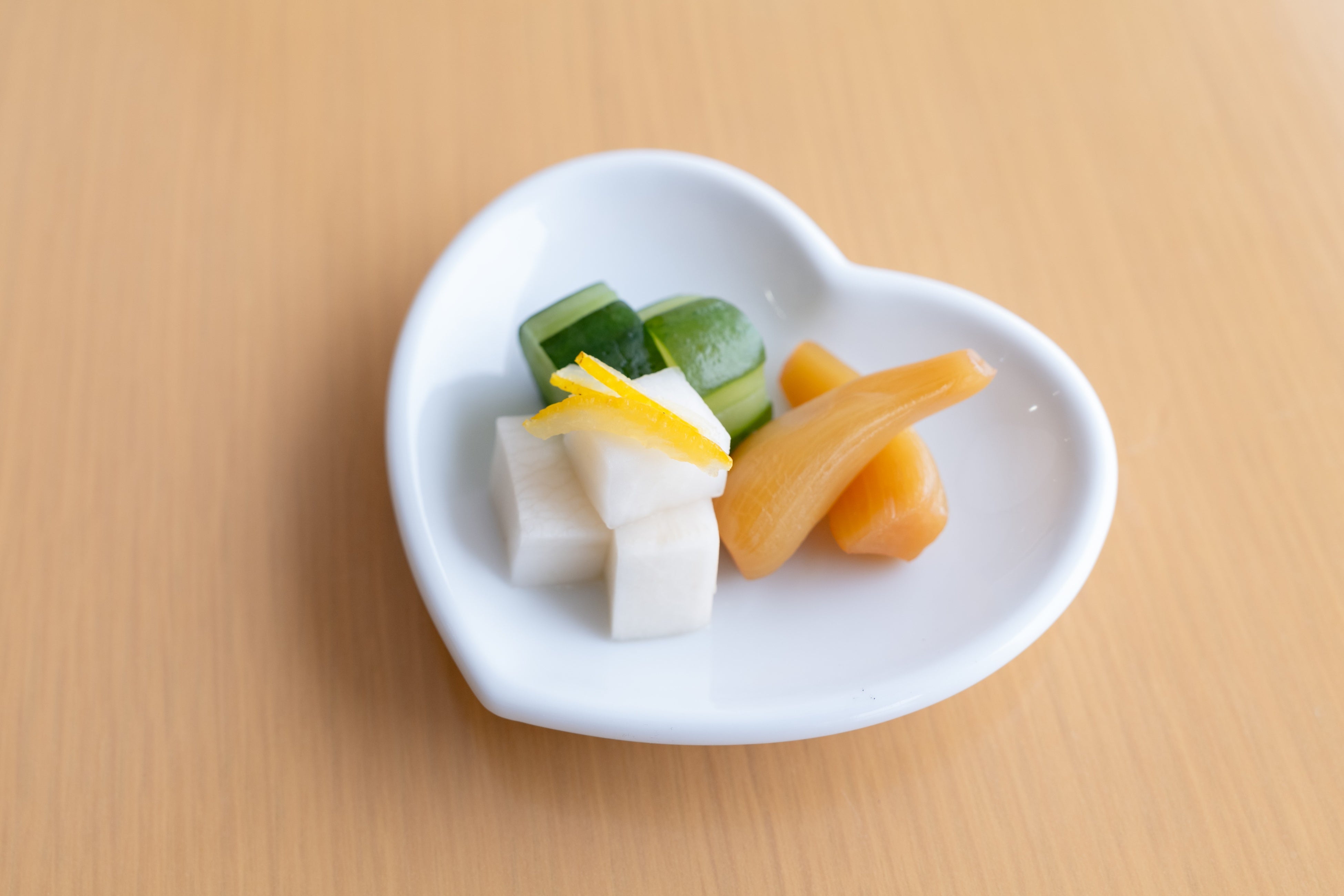 那須の旬野菜のお新香