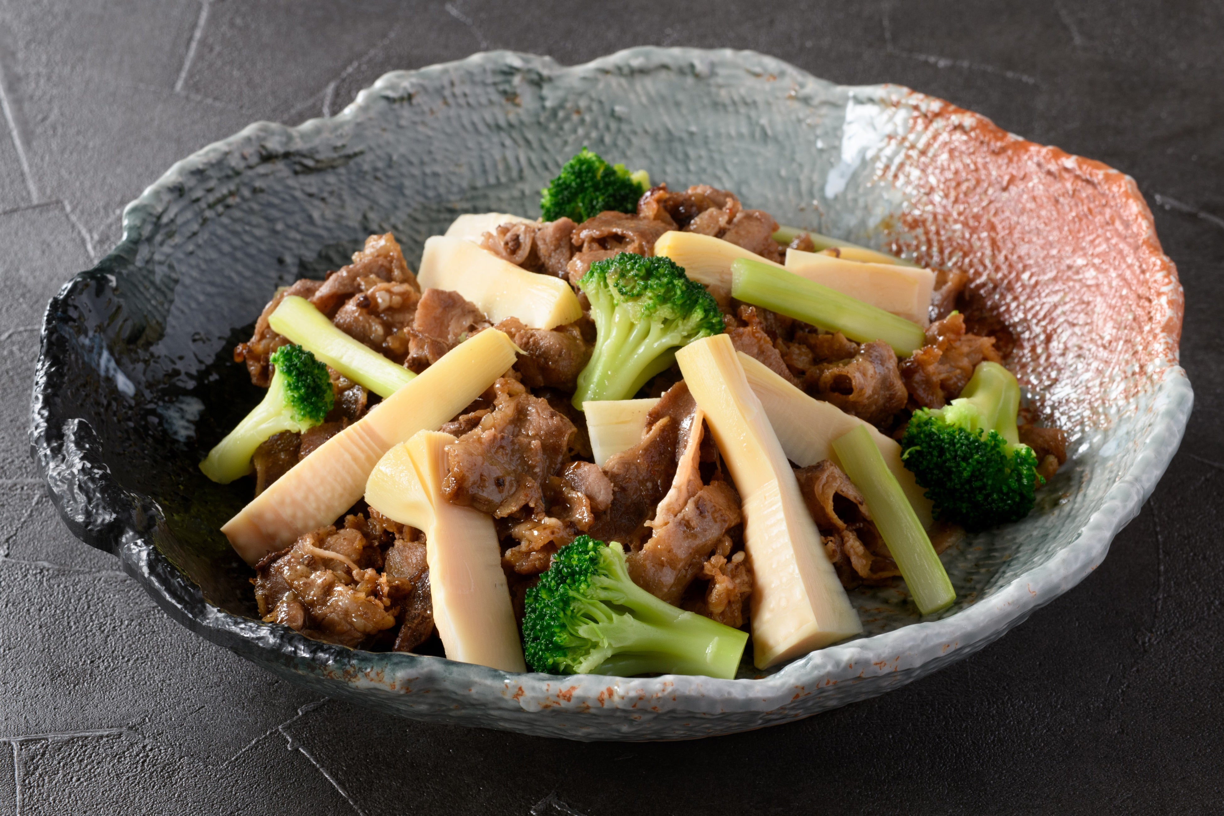 筍と牛肉の炒め物