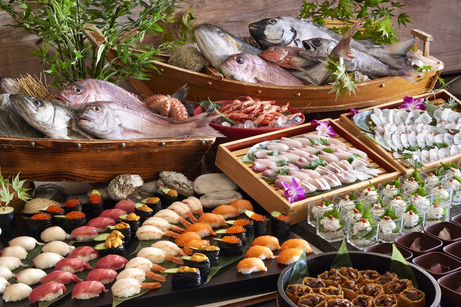 休暇村伊良湖　夕食ビュッフェ