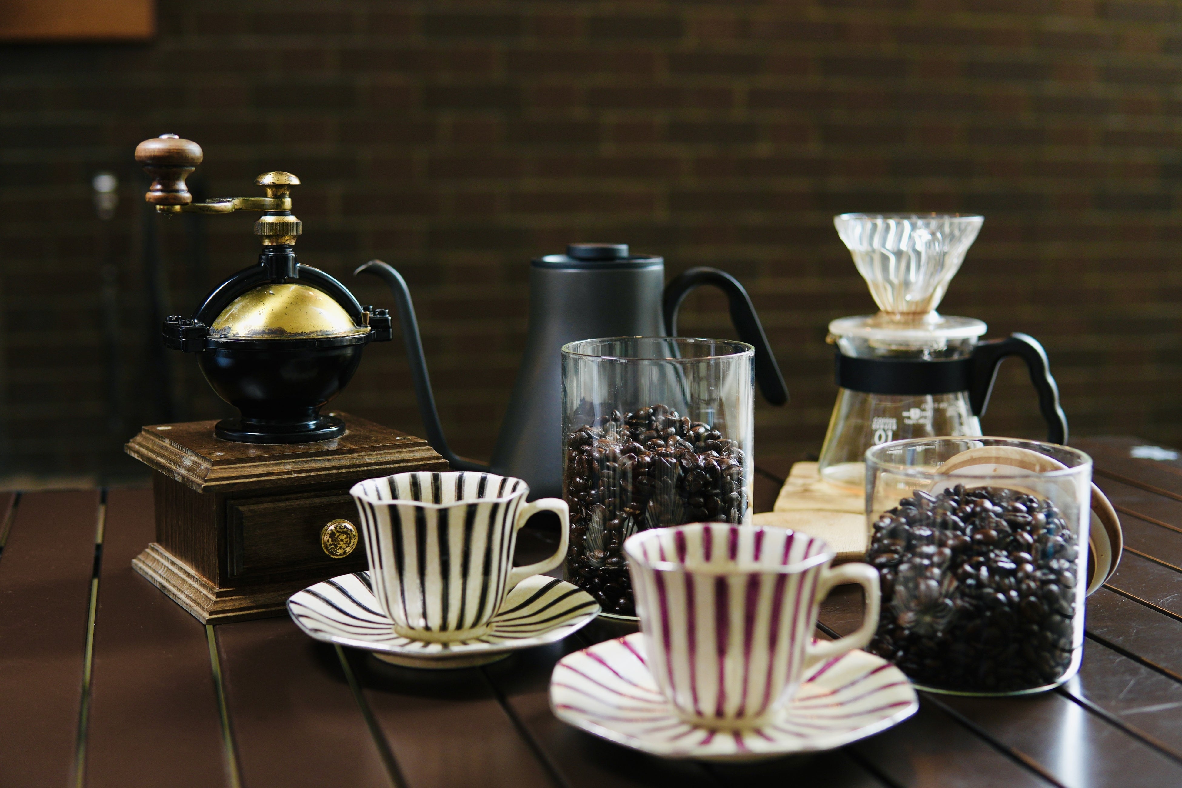 産地によるコーヒー豆の違いも楽しみの一つ