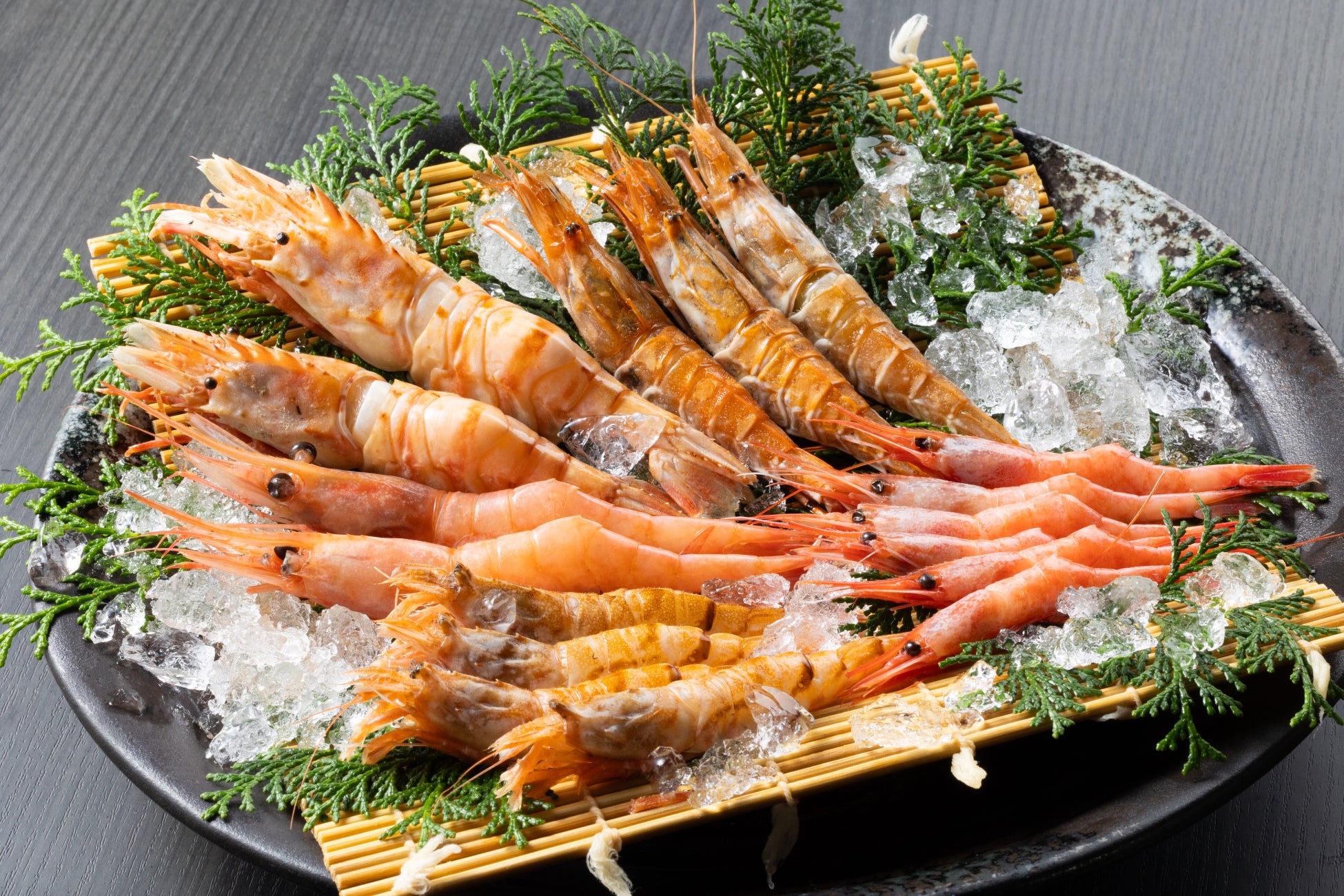 地海老を食べ比べできる「海老三昧会席」