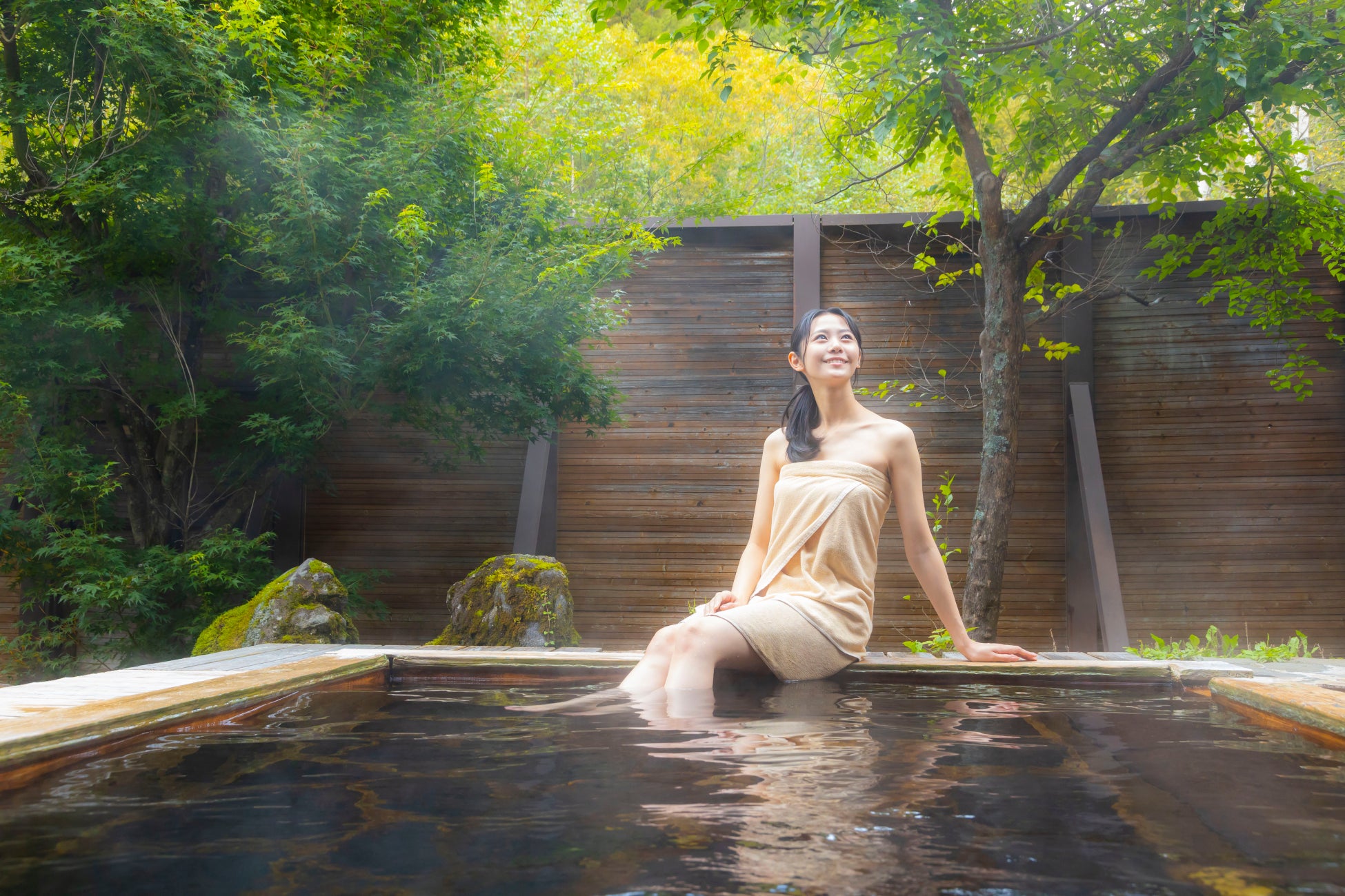 温泉大浴場・露天風呂「天峰の湯」
