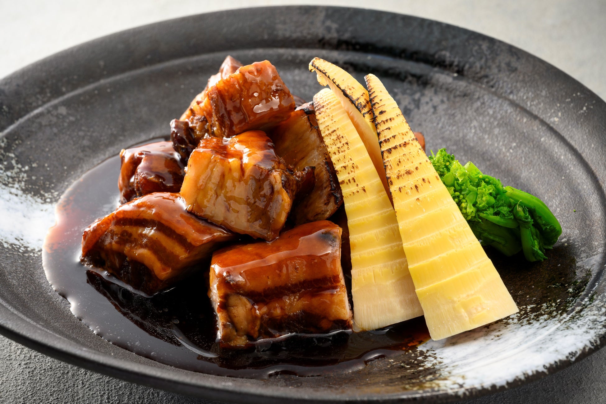 真空低温調理 筍と豚の角煮