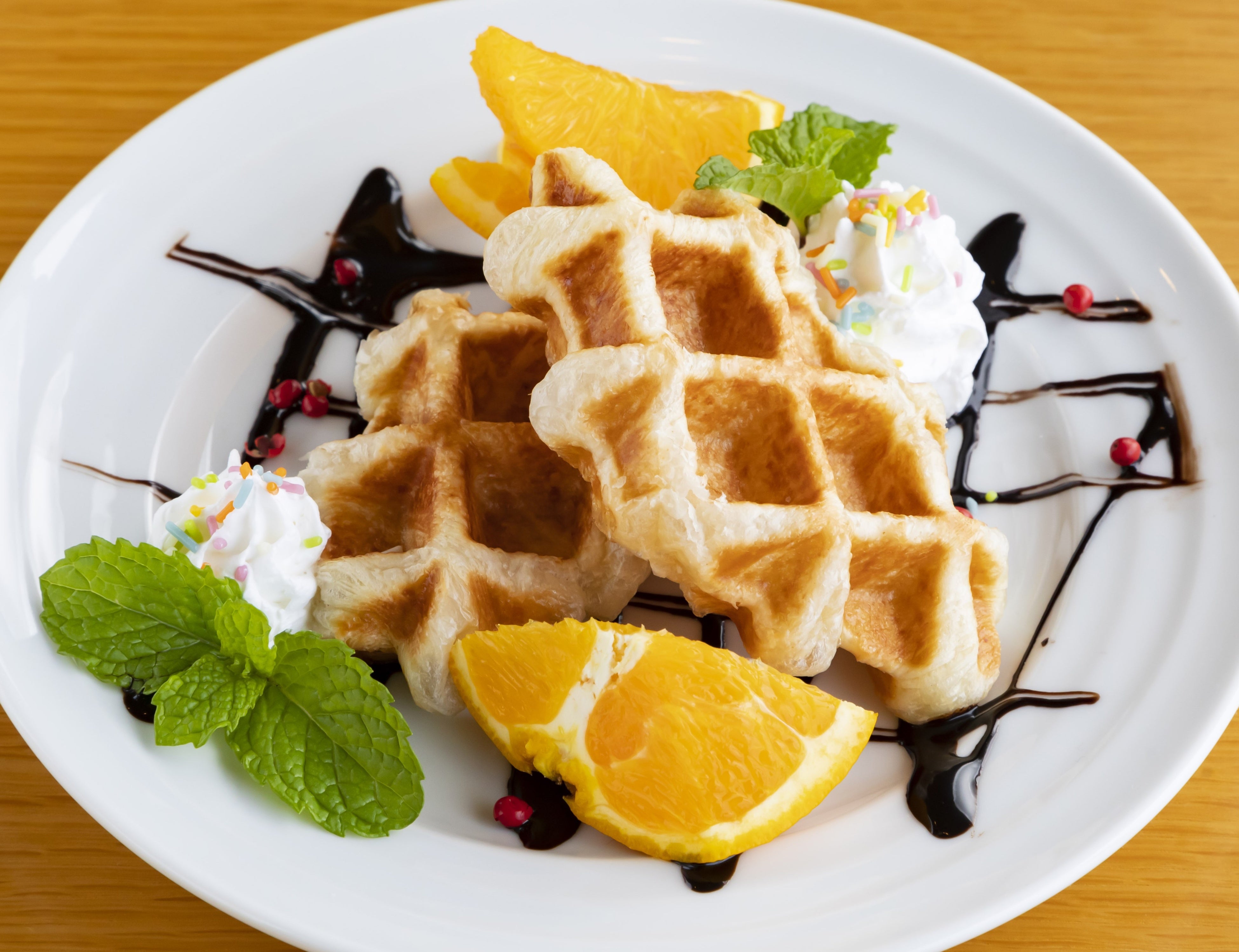 クロワッサンワッフル