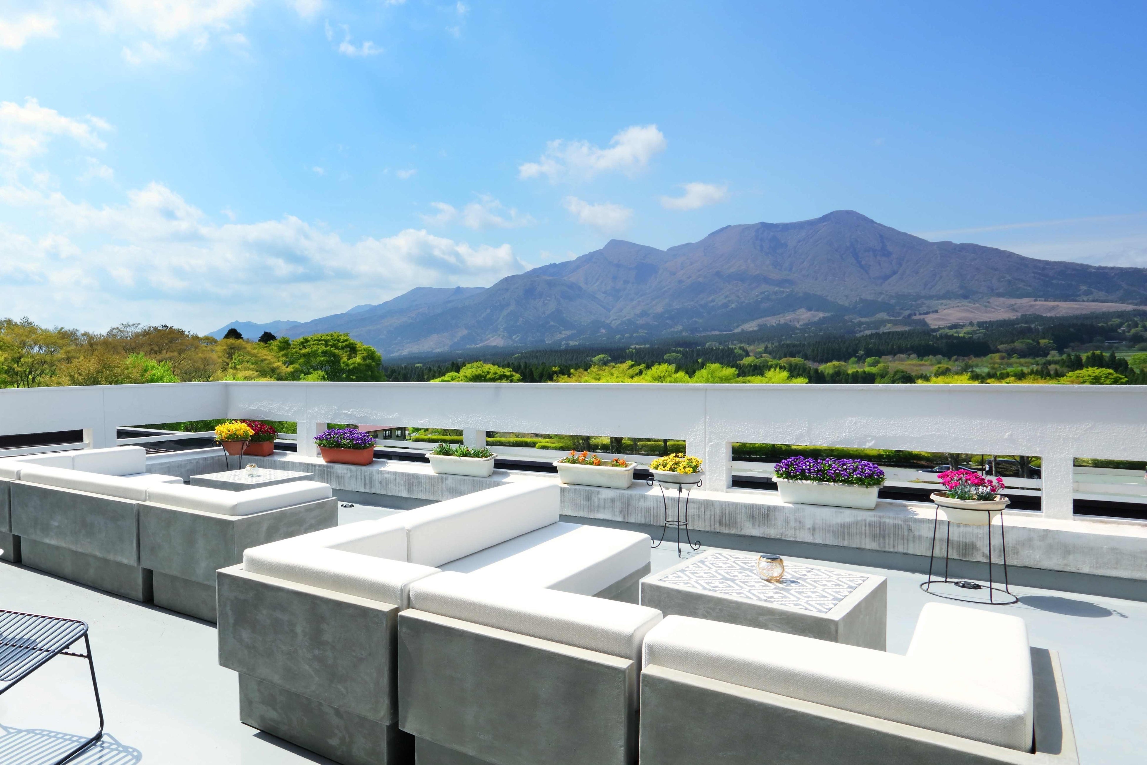 休暇村南阿蘇のパワーテラス：南阿蘇は、湧水、森、渓谷、温泉など、自然の力がみなぎるパワースポットです