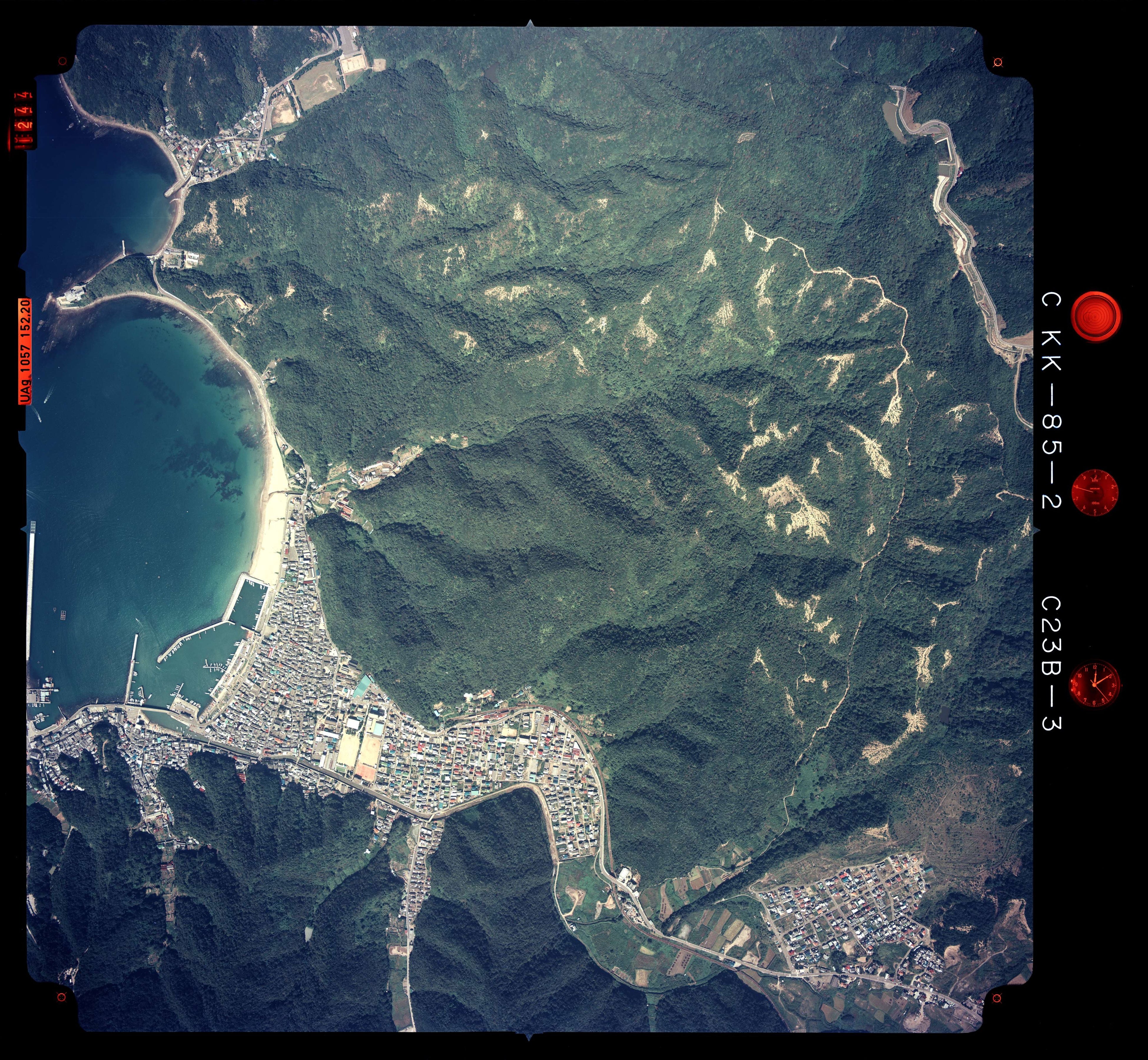 １９８５年森林公園　※出典　国土地理院空中写真より