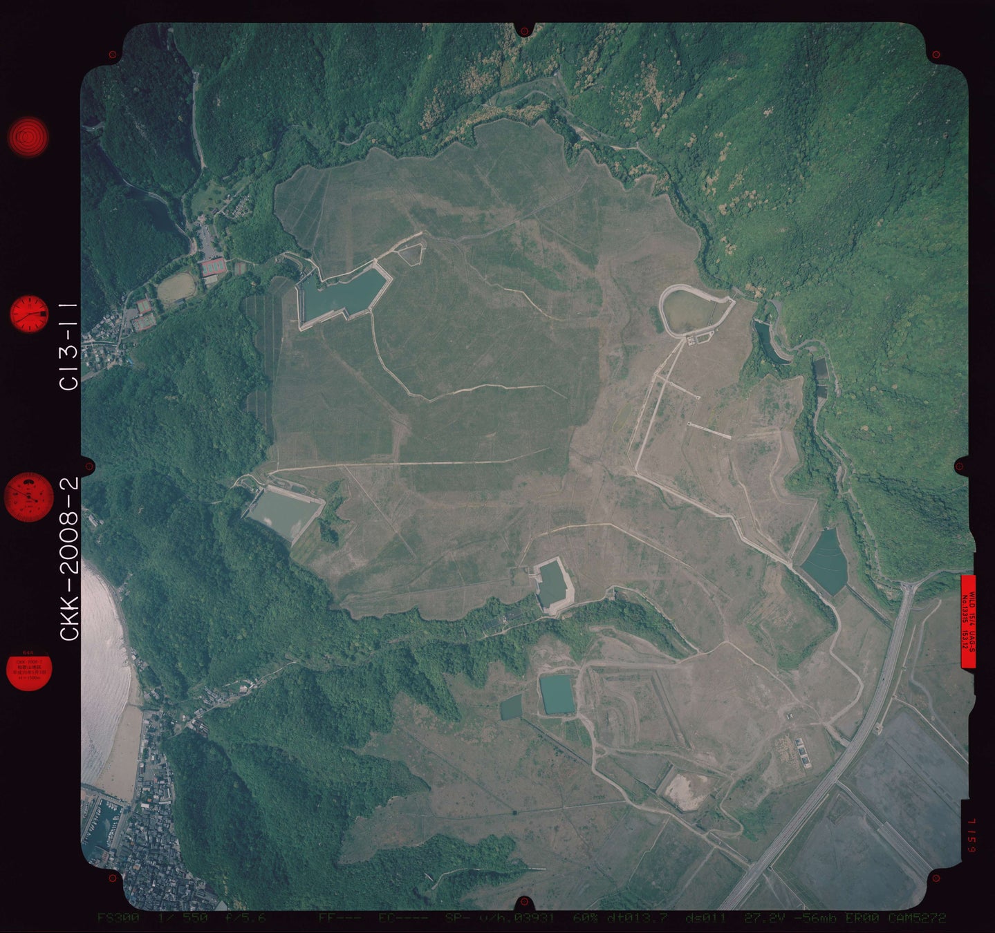 2008年森林公園 ※出典 国土地理院空中写真より