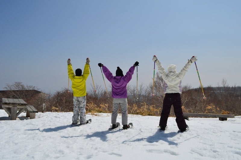 ホテルから徒歩5分、那須野ヶ原が見渡せる「小丸山園地」