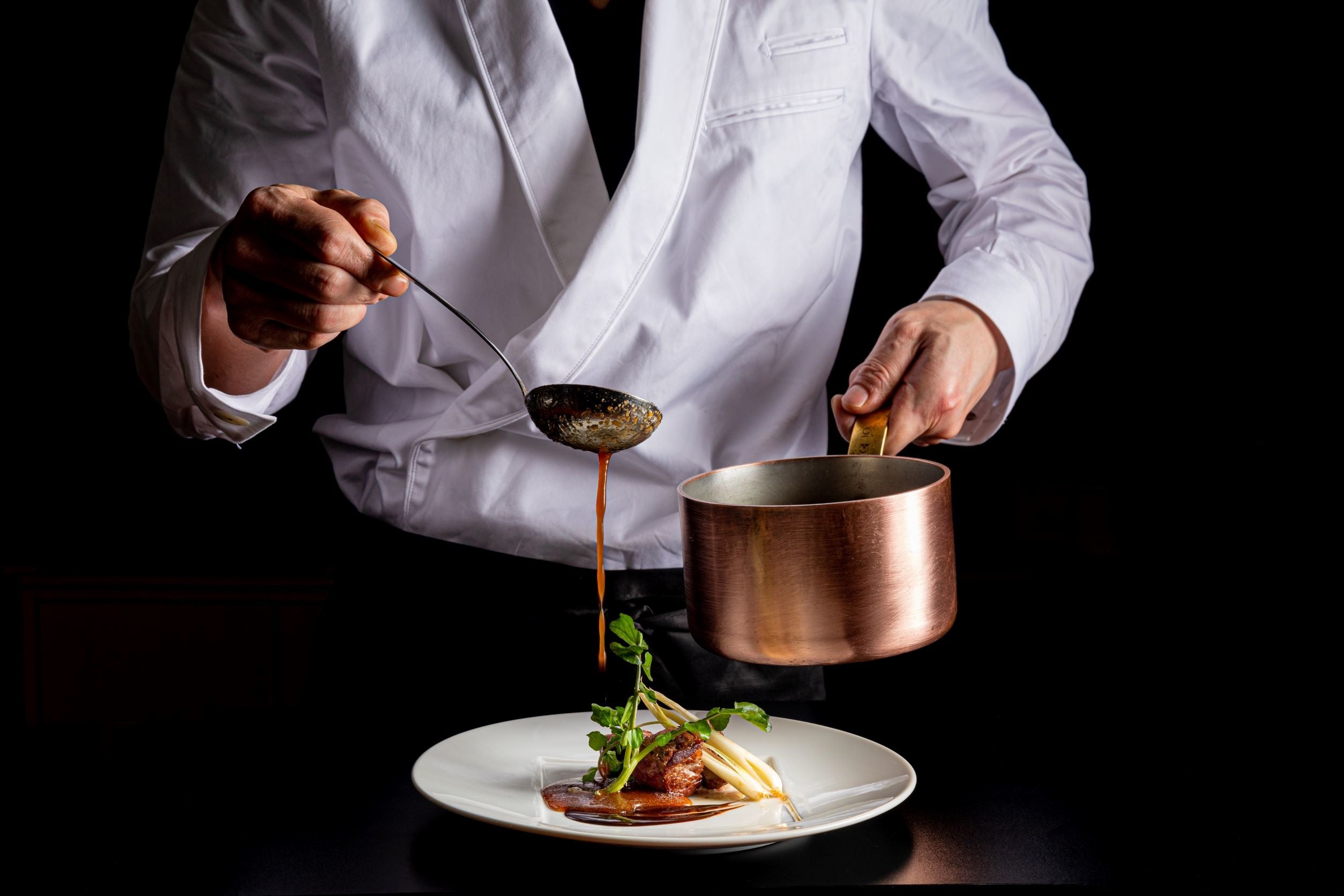 北海道産牛のステーキ