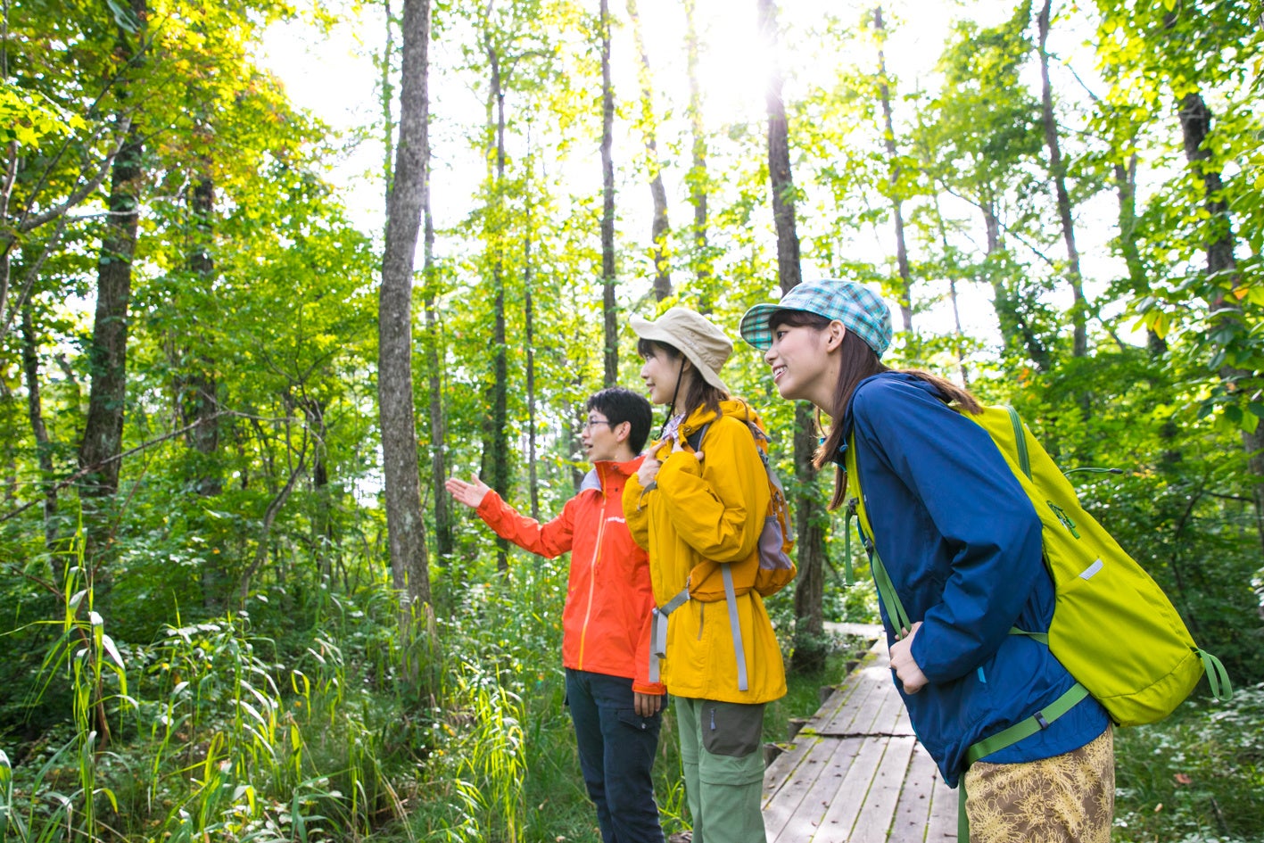 裏磐梯には17のトレッキングコースがあります