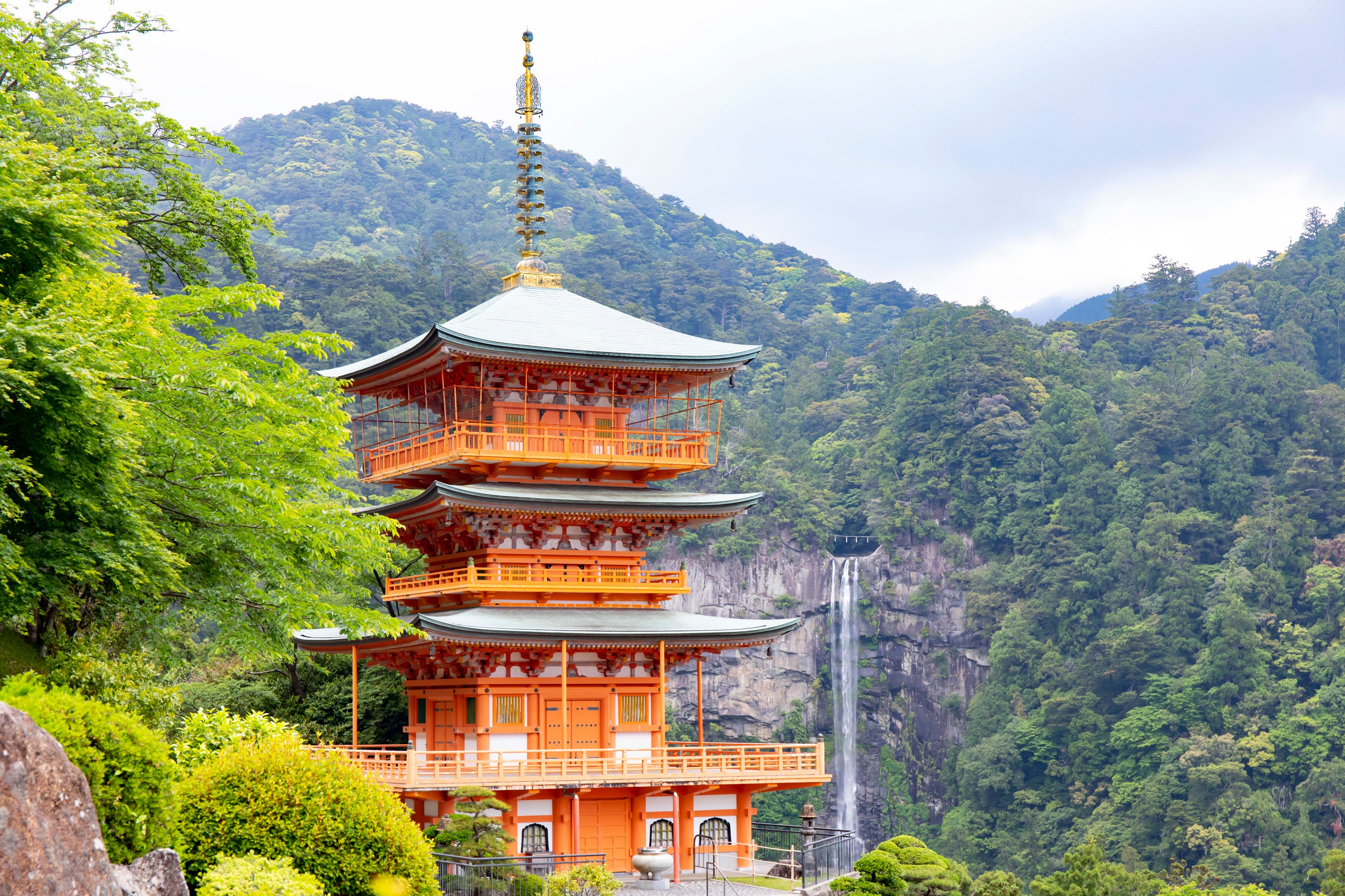 三重の塔と那智の滝