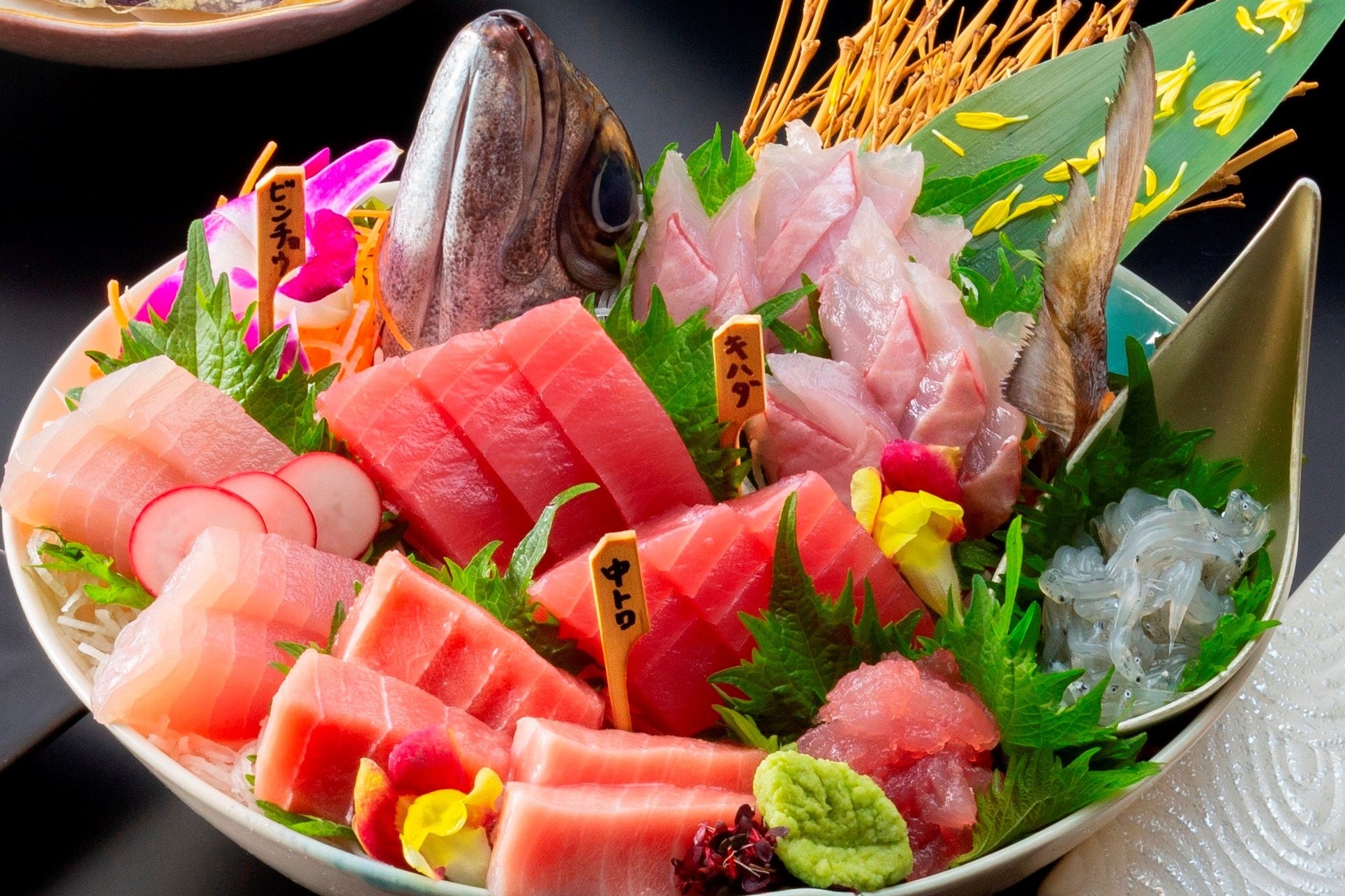 まぐろのお造り盛り合わせ