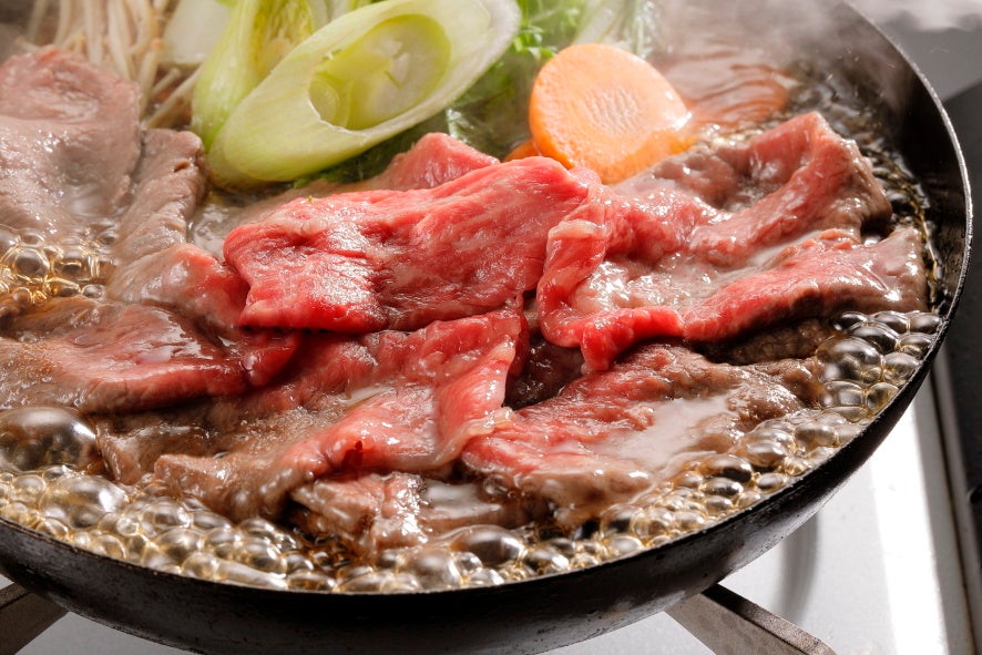 福島牛のすき焼き