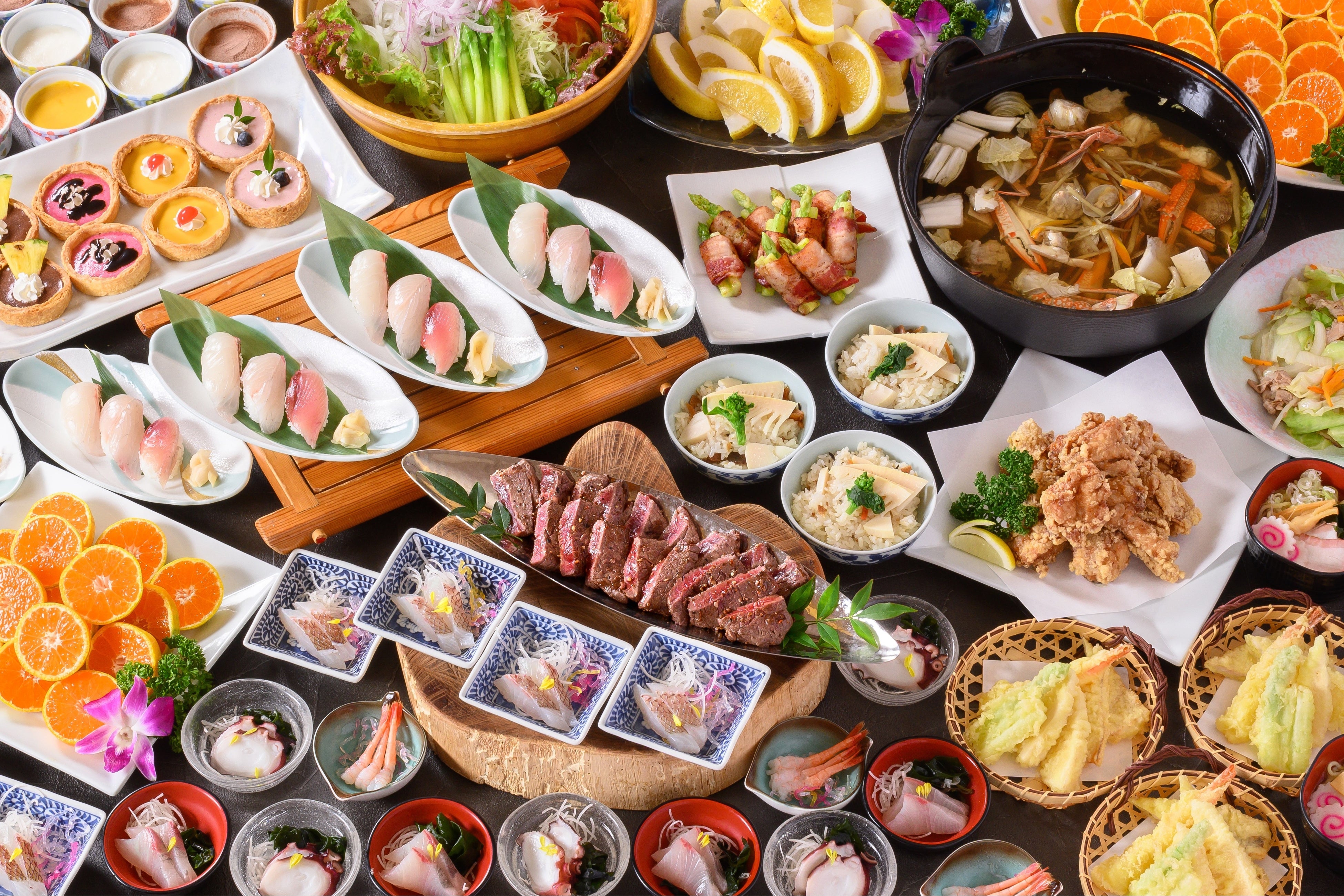 「愛ある愛媛のおもてなしビュッフェ～春～」