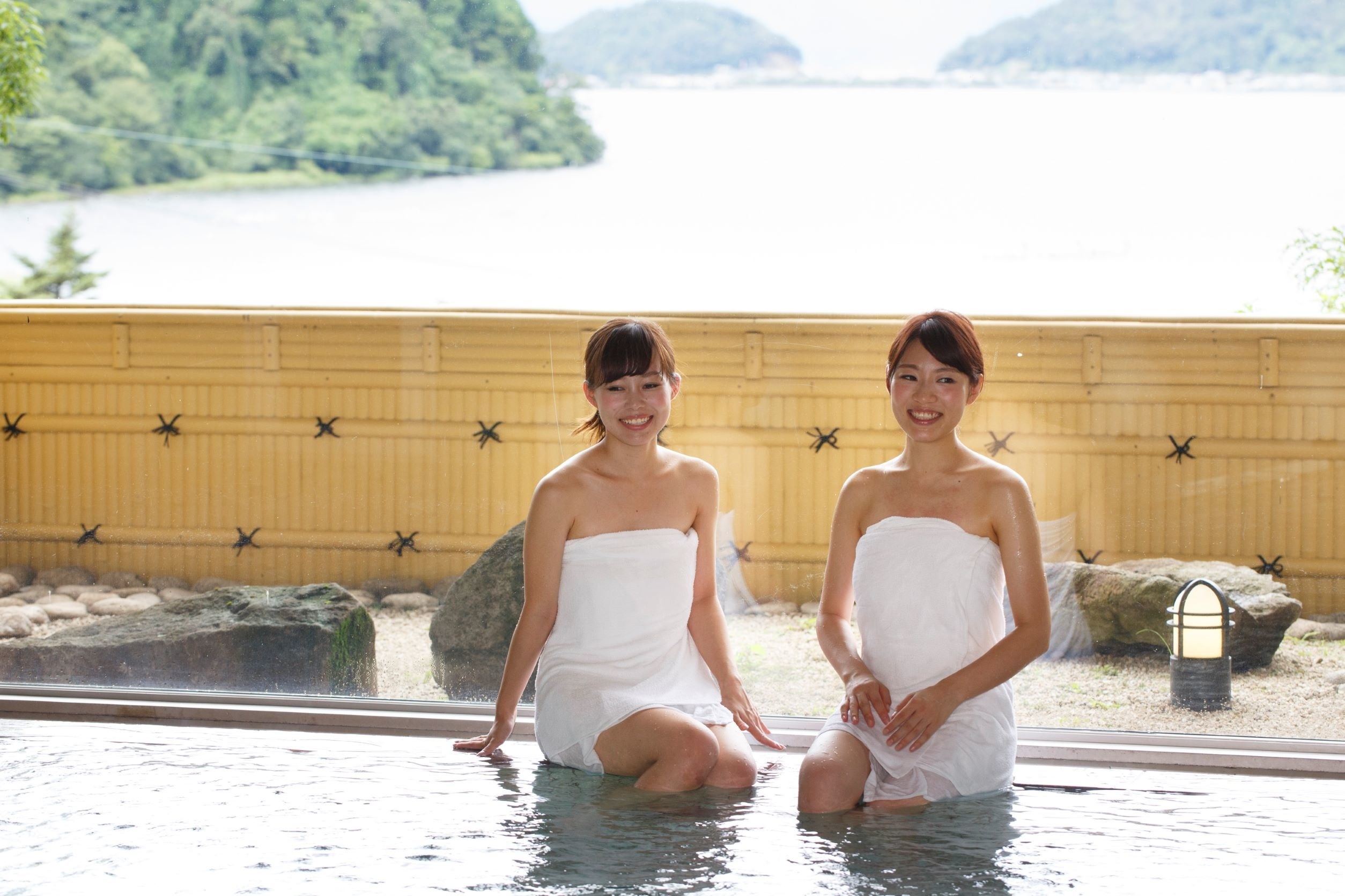 近江八幡市初の天然温泉「宮ヶ浜の湯」