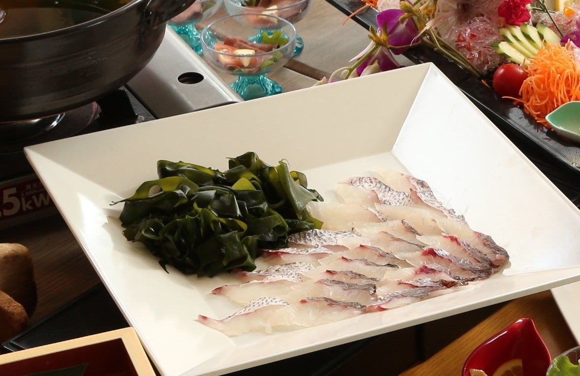 知る人ぞ知る美味な鯛のしゃぶしゃぶ鍋