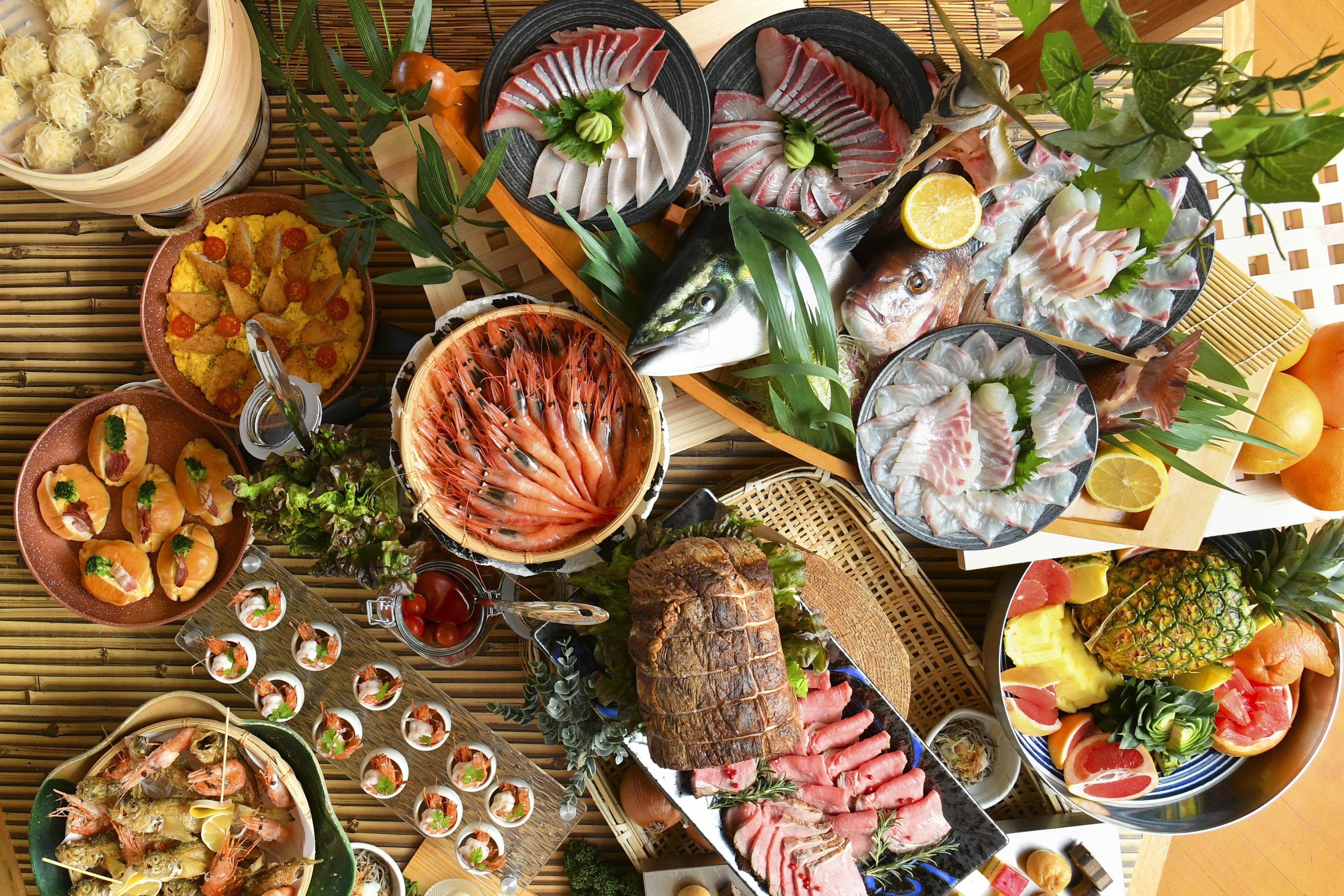 宝漁ビュッフェ～熟成いかと地魚まるごと料理～