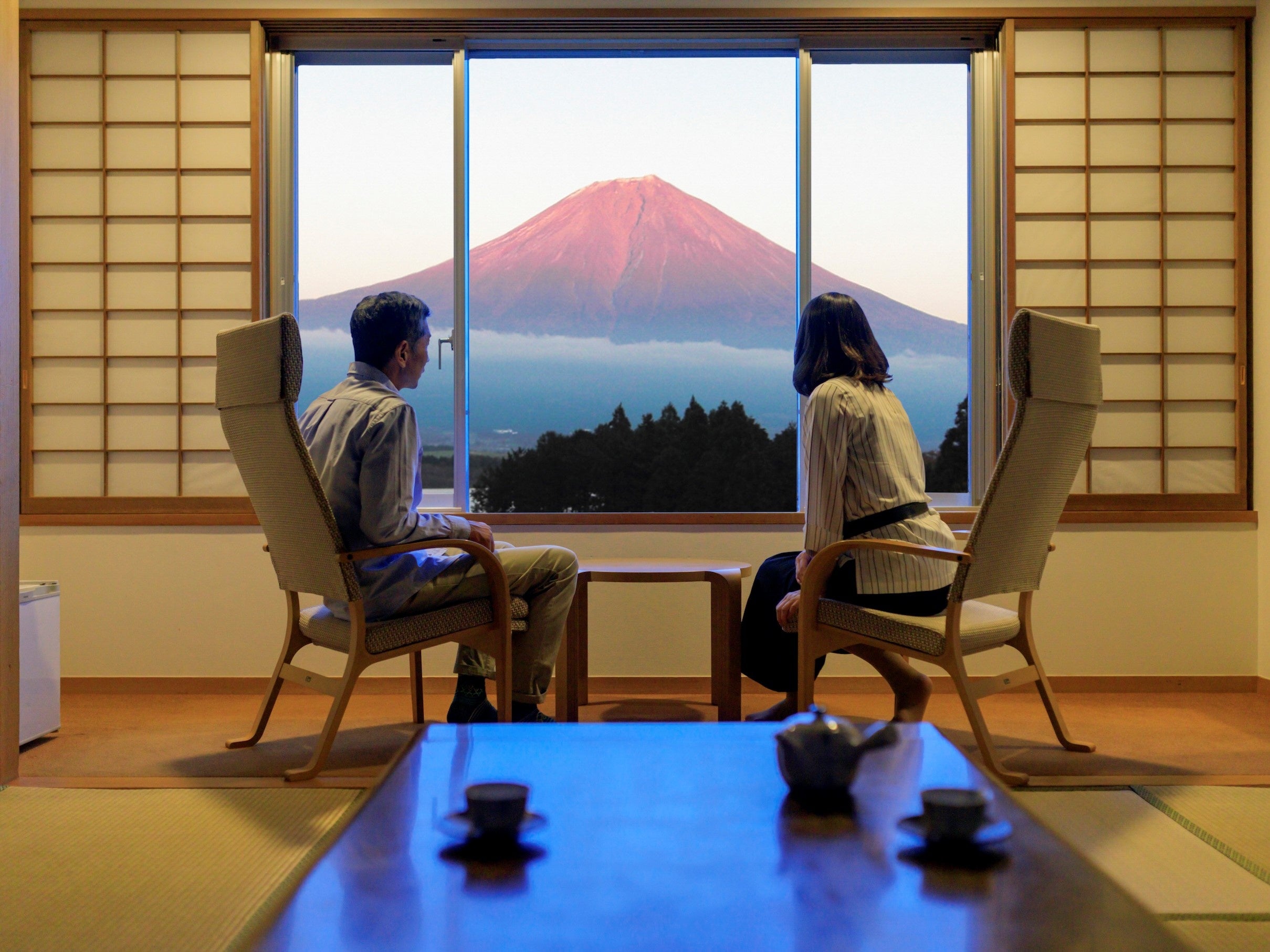 富士山ビューの特等席