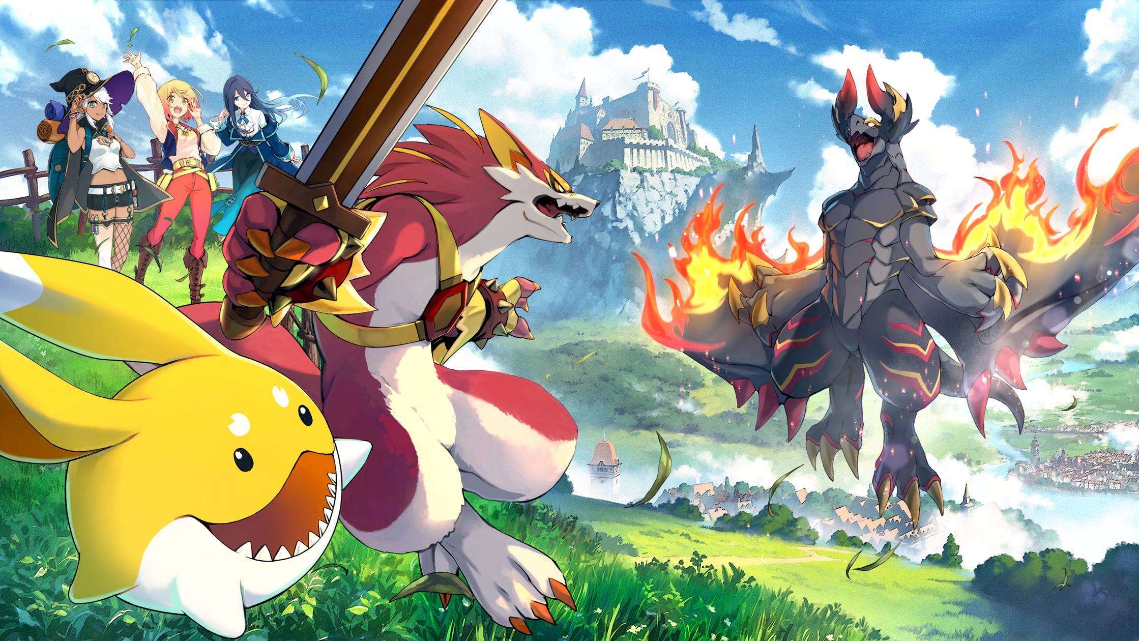 よしなまPのモン育成『マモンキング』今冬発売!戦略バトル よしなまPのモン育成『マモンキング』今冬発売!戦略バトル